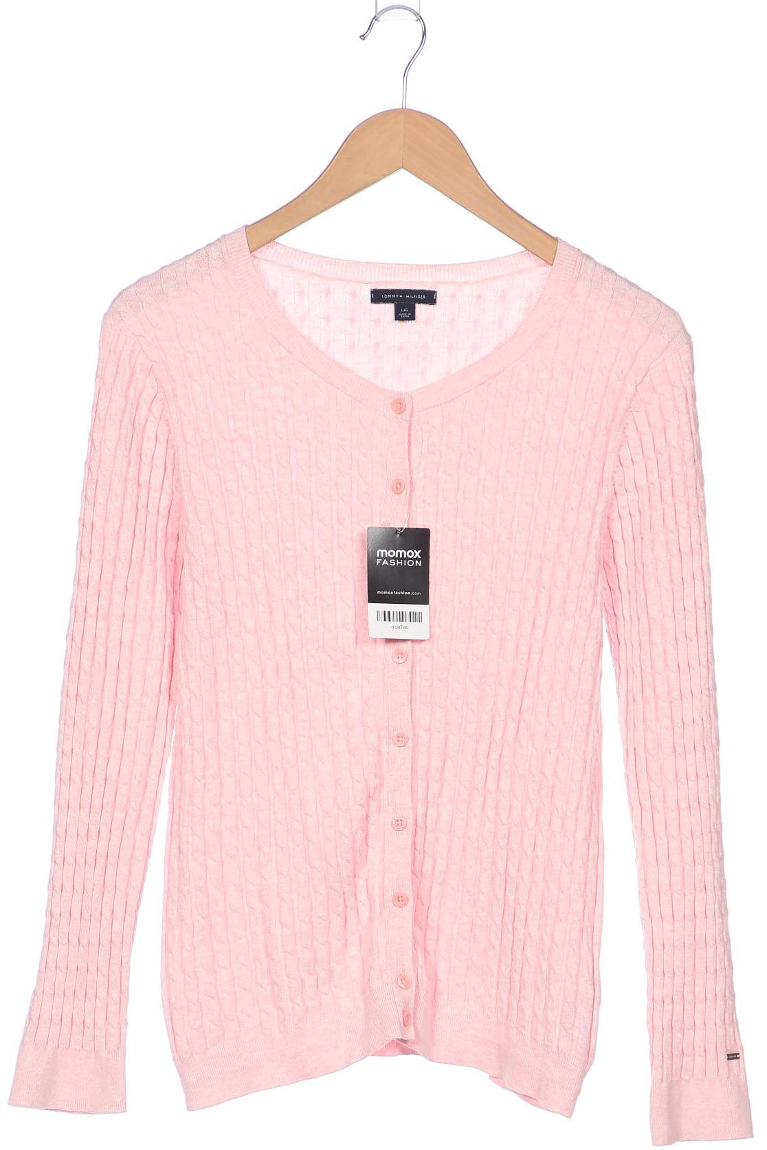 

Tommy Hilfiger Damen Strickjacke, pink, Gr. 42