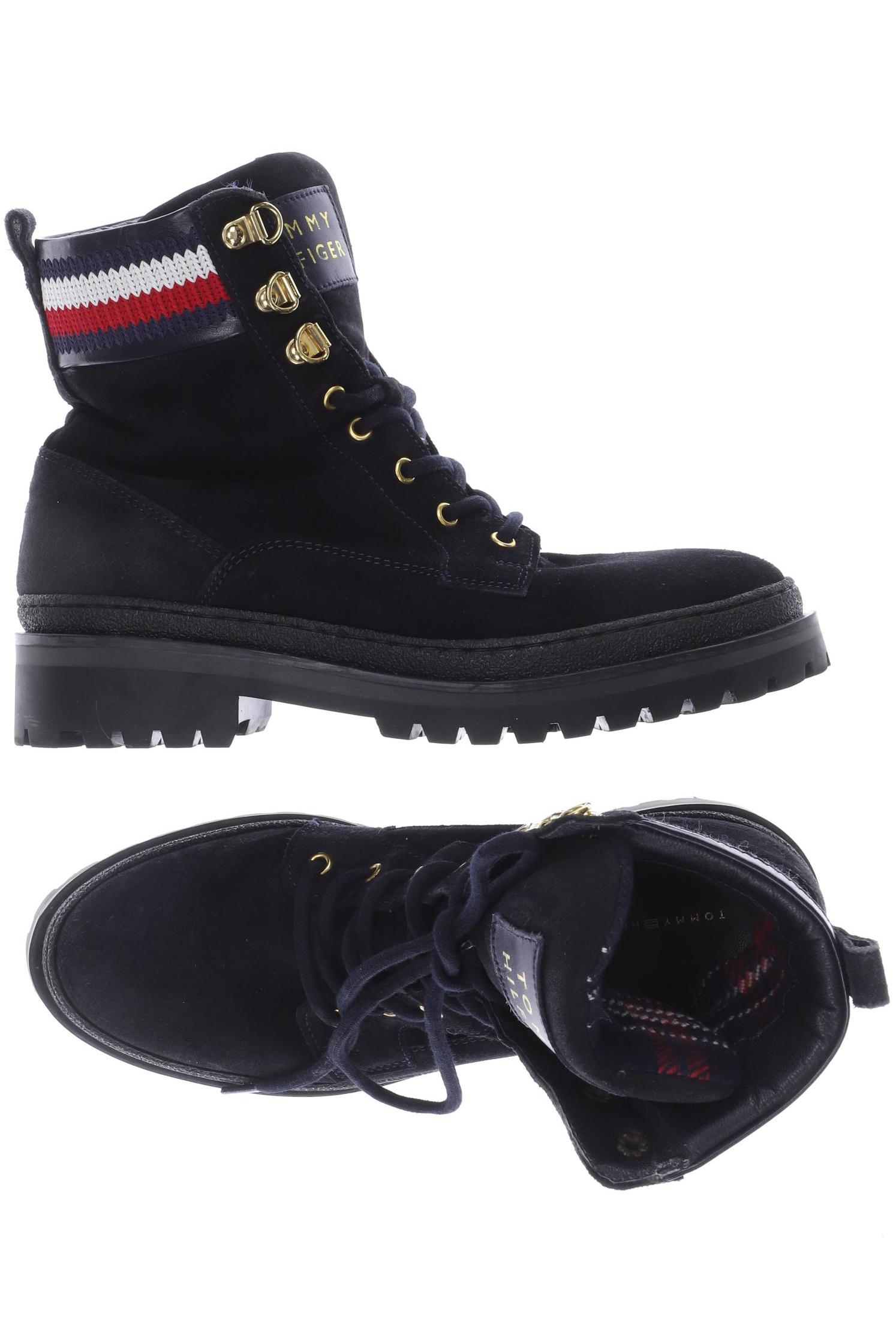 

Tommy Hilfiger Damen Stiefelette, marineblau, Gr. 39