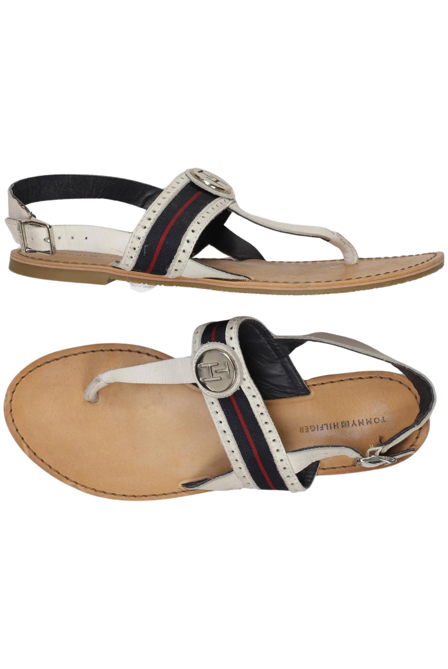 

Tommy Hilfiger Damen Sandale, weiß, Gr. 38