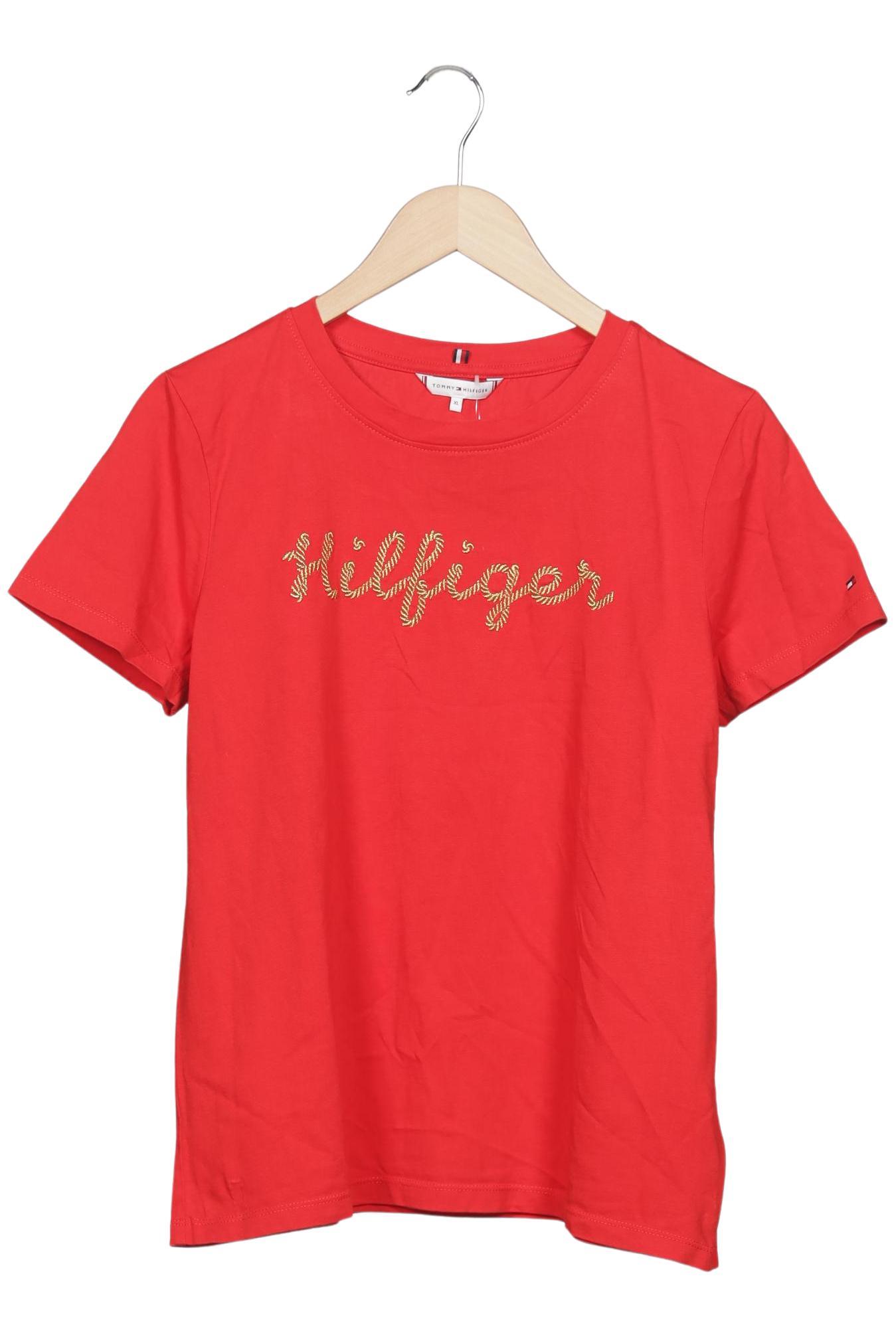 

Tommy Hilfiger Damen T-Shirt, rot, Gr. 44