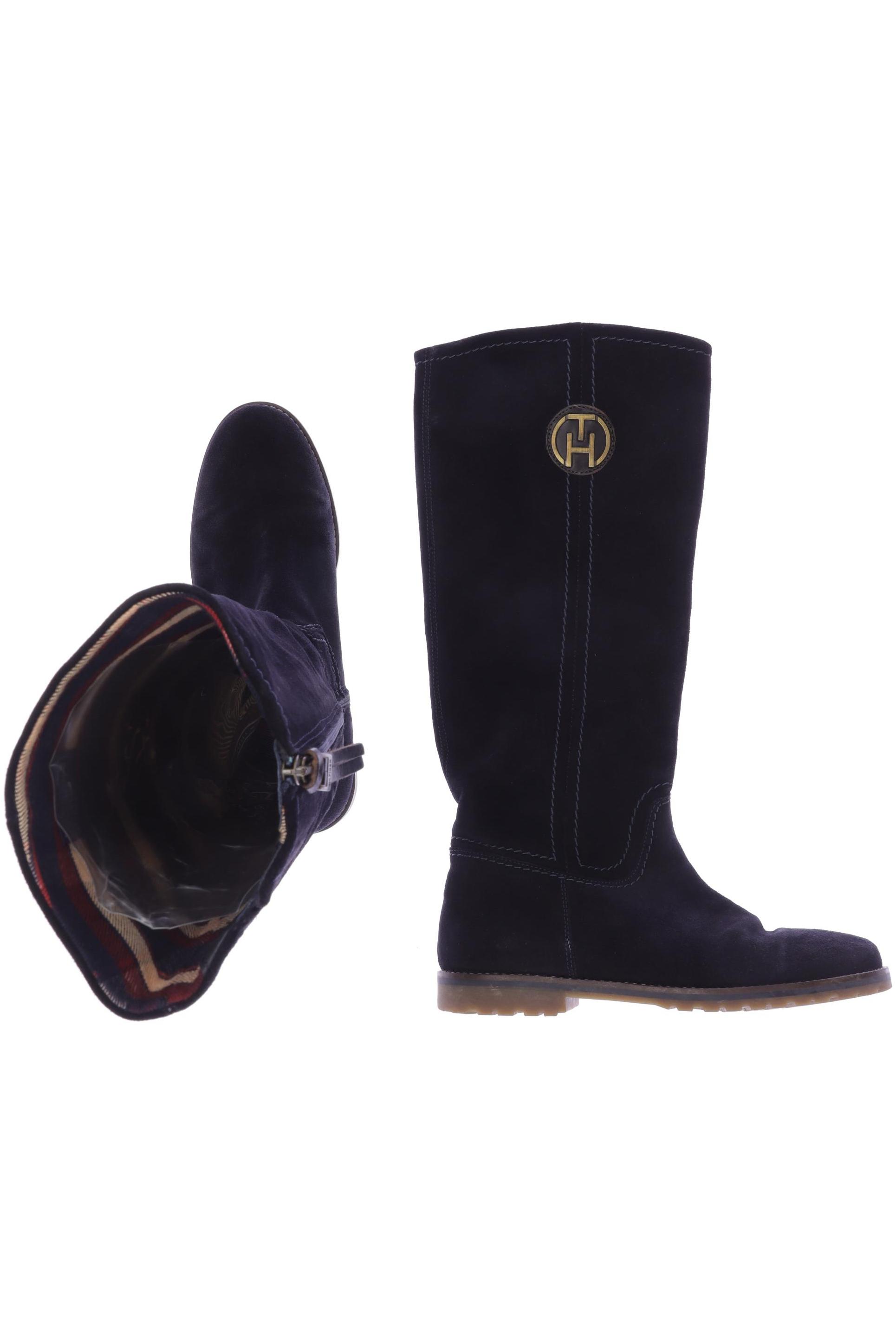 

Tommy Hilfiger Damen Stiefel, marineblau