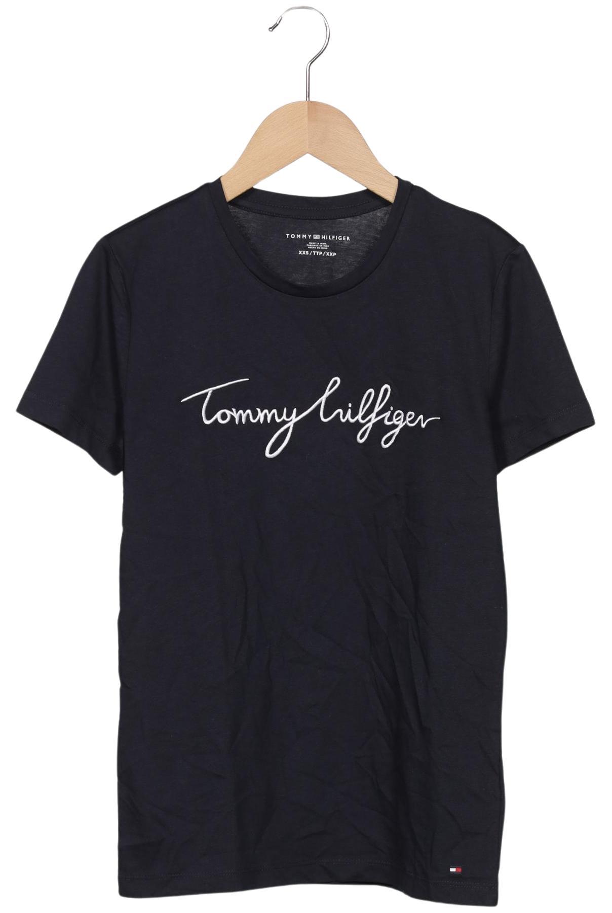 

Tommy Hilfiger Damen T-Shirt, marineblau, Gr. 32
