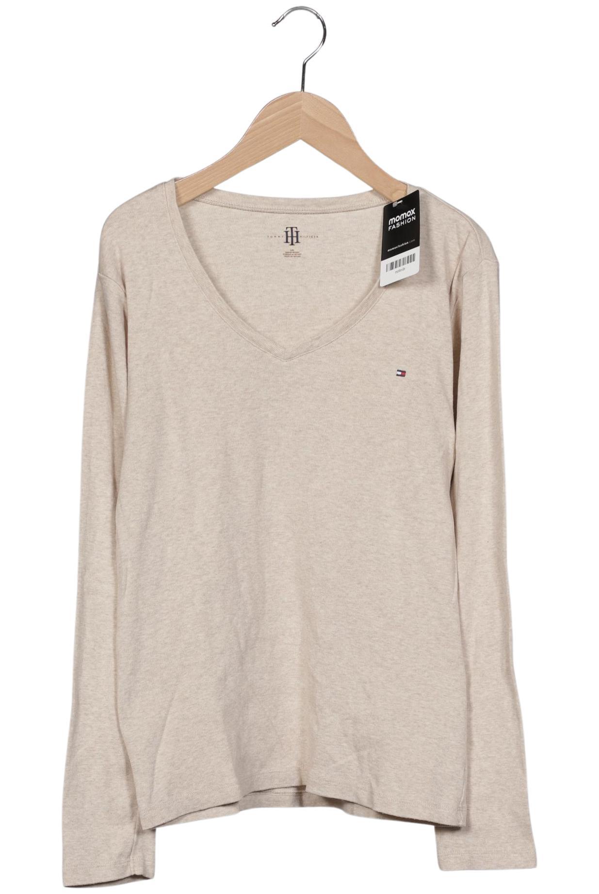 

Tommy Hilfiger Damen Langarmshirt, beige, Gr. 42