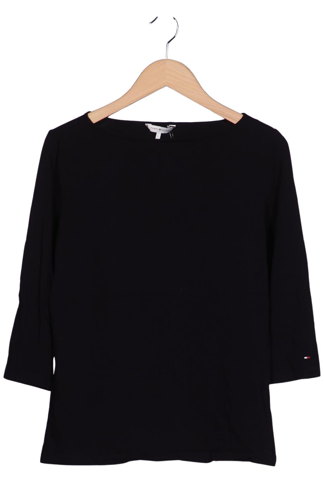 

Tommy Hilfiger Damen Langarmshirt, schwarz, Gr. 42