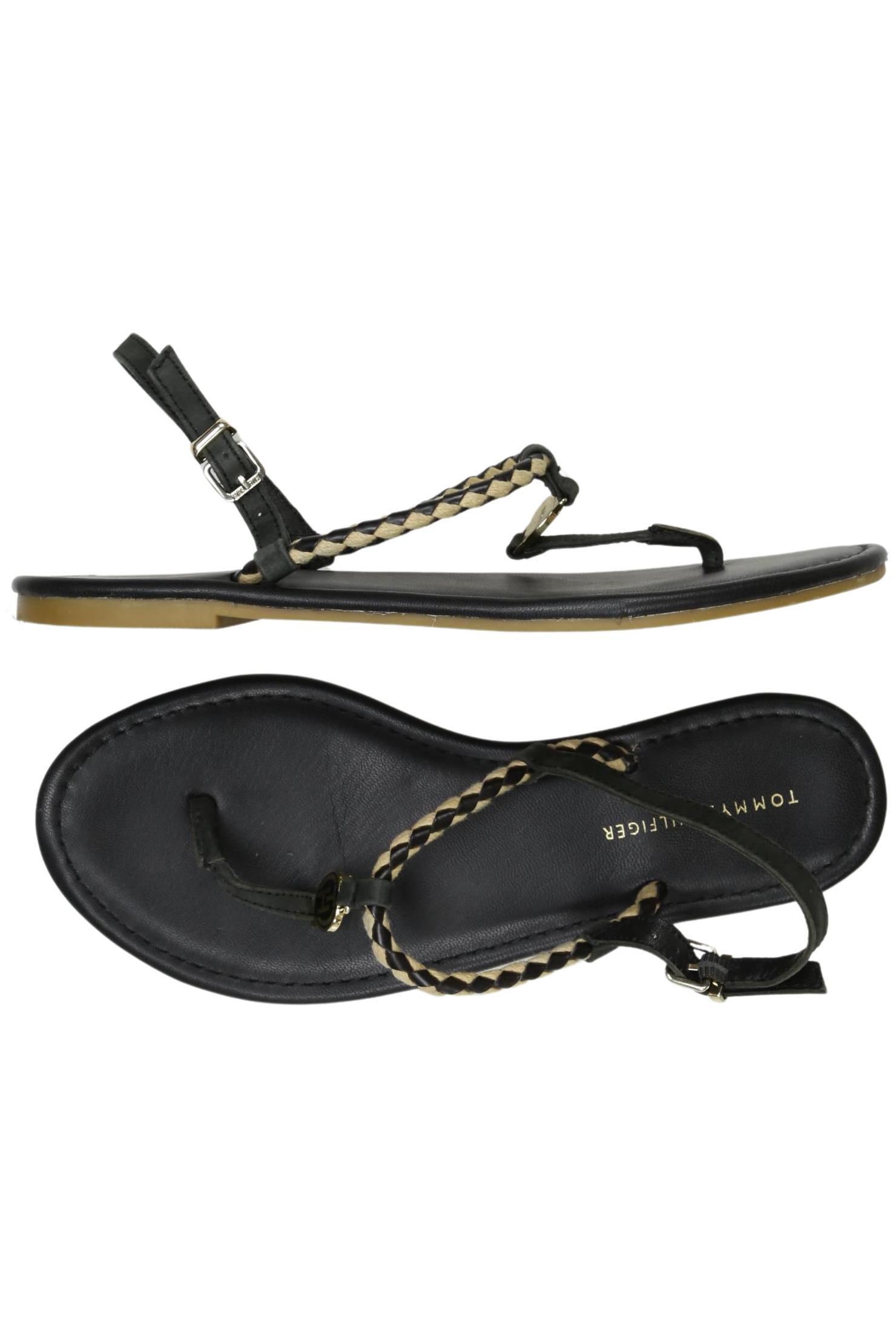 

Tommy Hilfiger Damen Sandale, schwarz, Gr. 34
