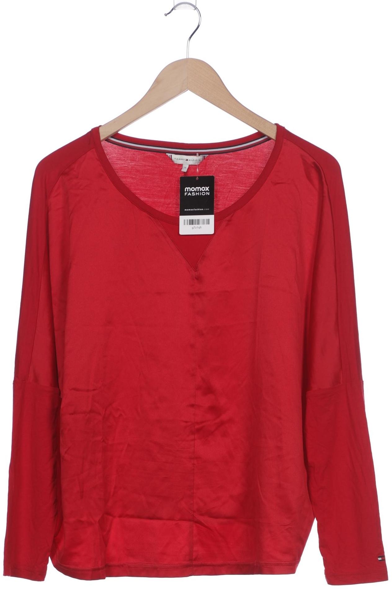 

Tommy Hilfiger Damen Langarmshirt, rot, Gr. 38