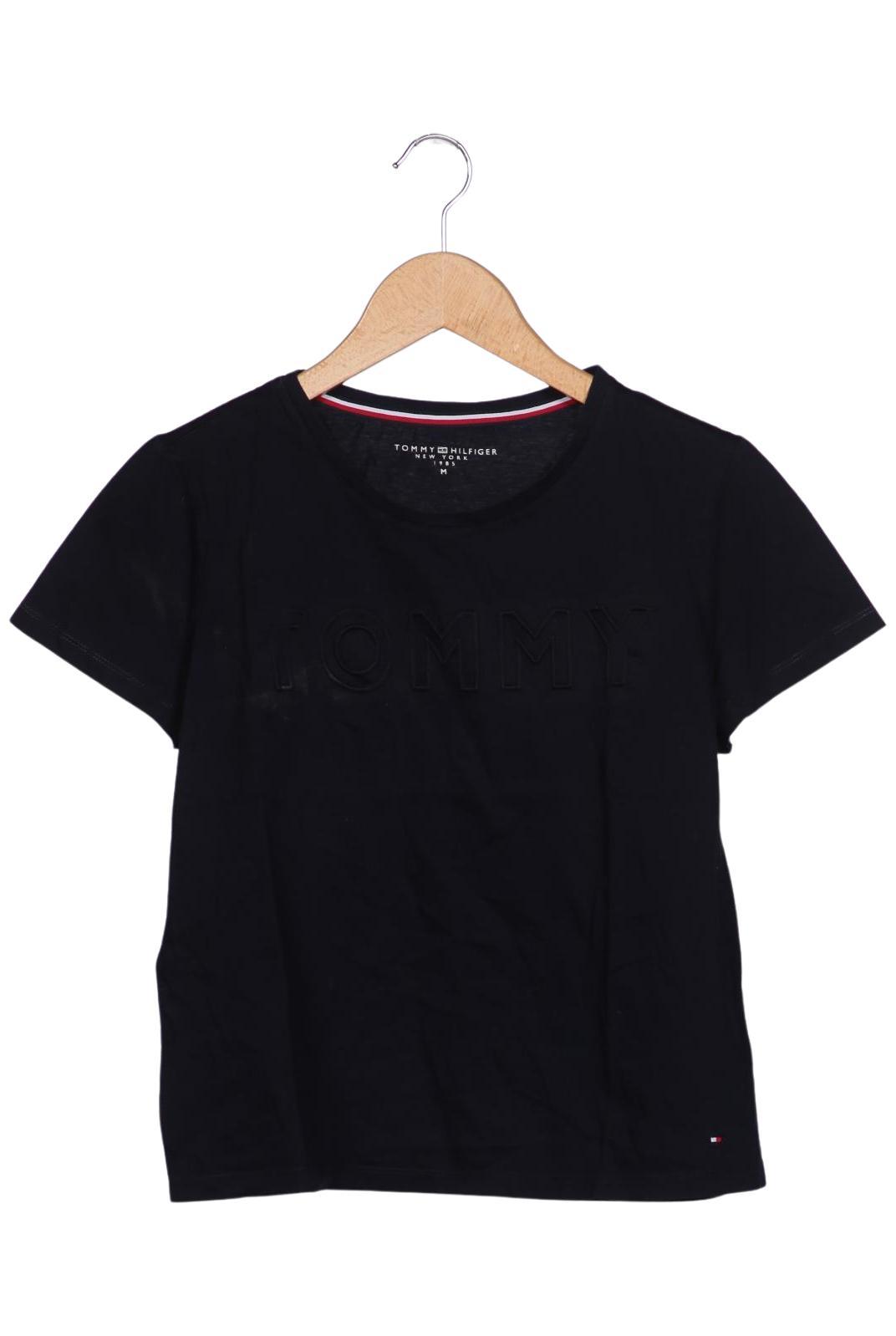 

Tommy Hilfiger Damen T-Shirt, schwarz, Gr. 38