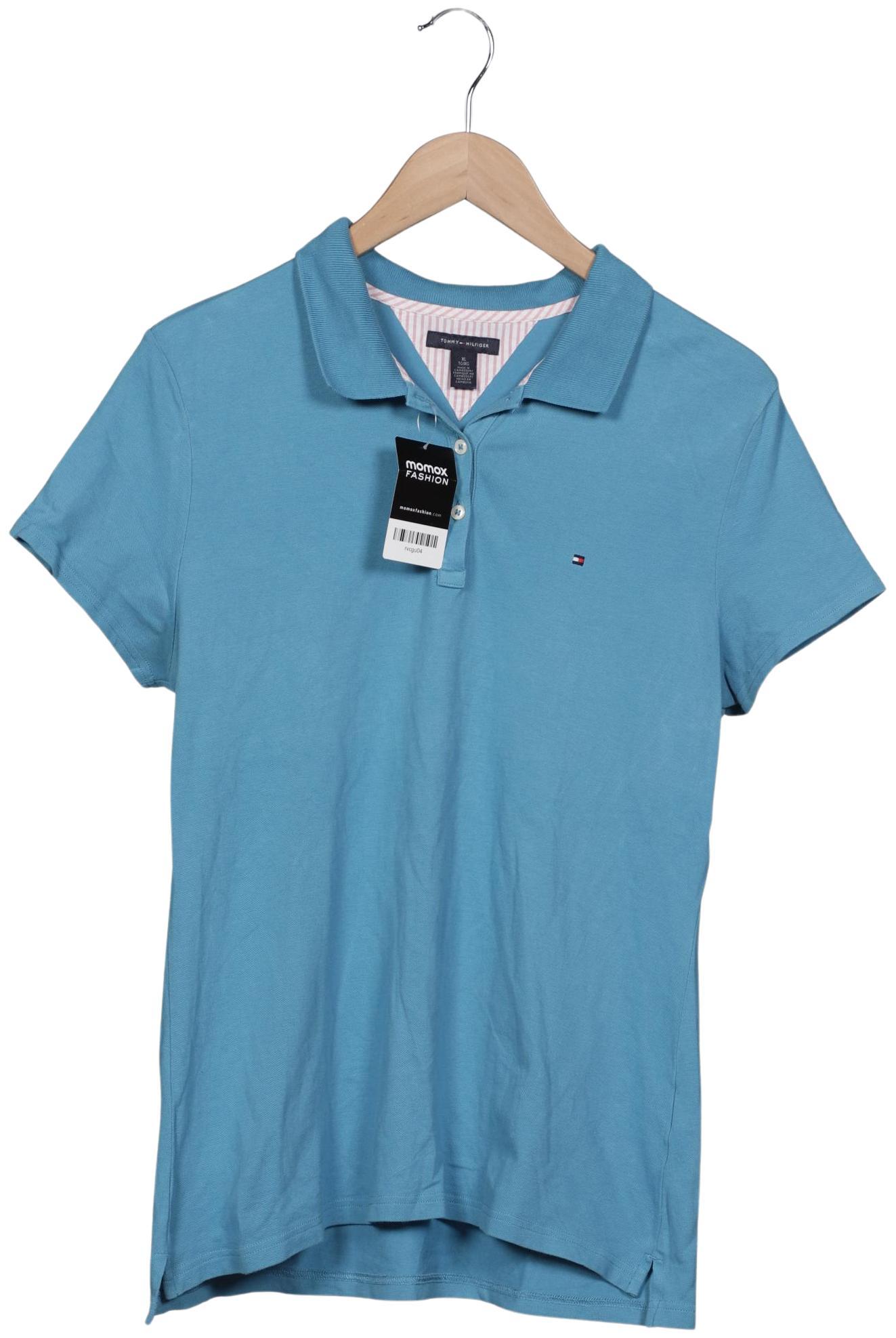 

Tommy Hilfiger Damen Poloshirt, blau, Gr. 44
