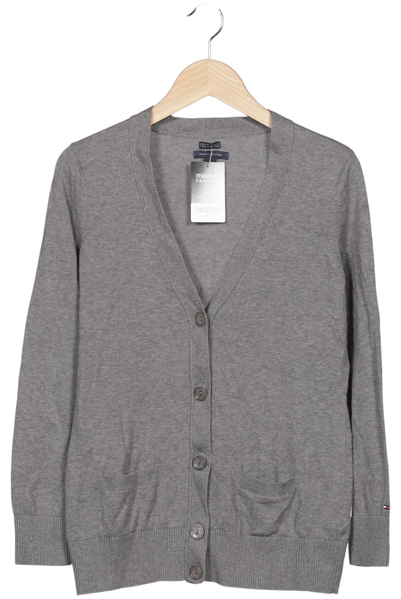 

Tommy Hilfiger Damen Strickjacke, grau, Gr. 42