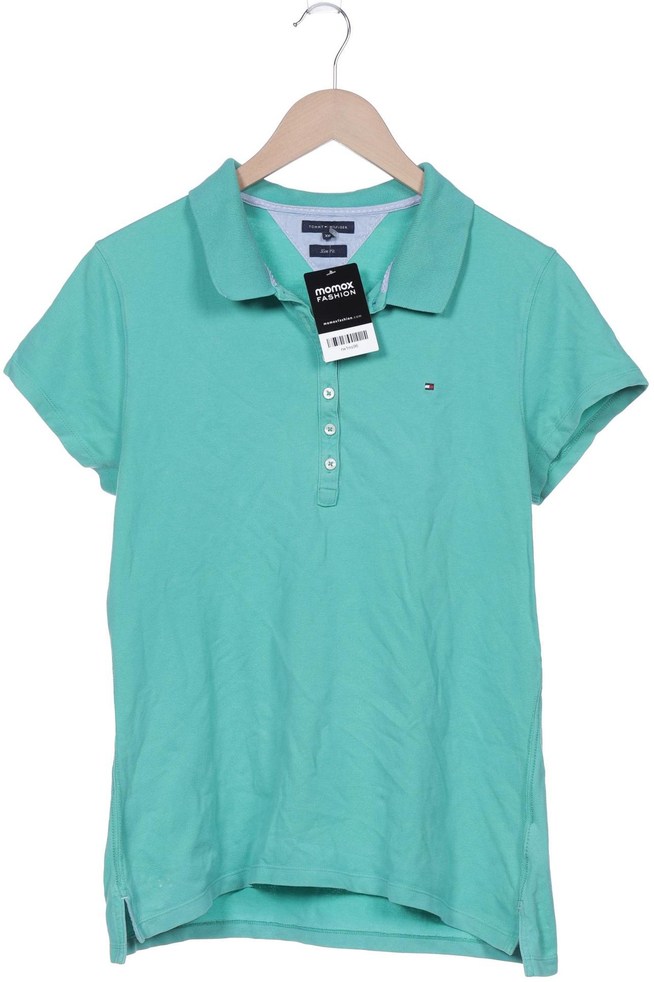 

Tommy Hilfiger Damen Poloshirt, türkis, Gr. 46