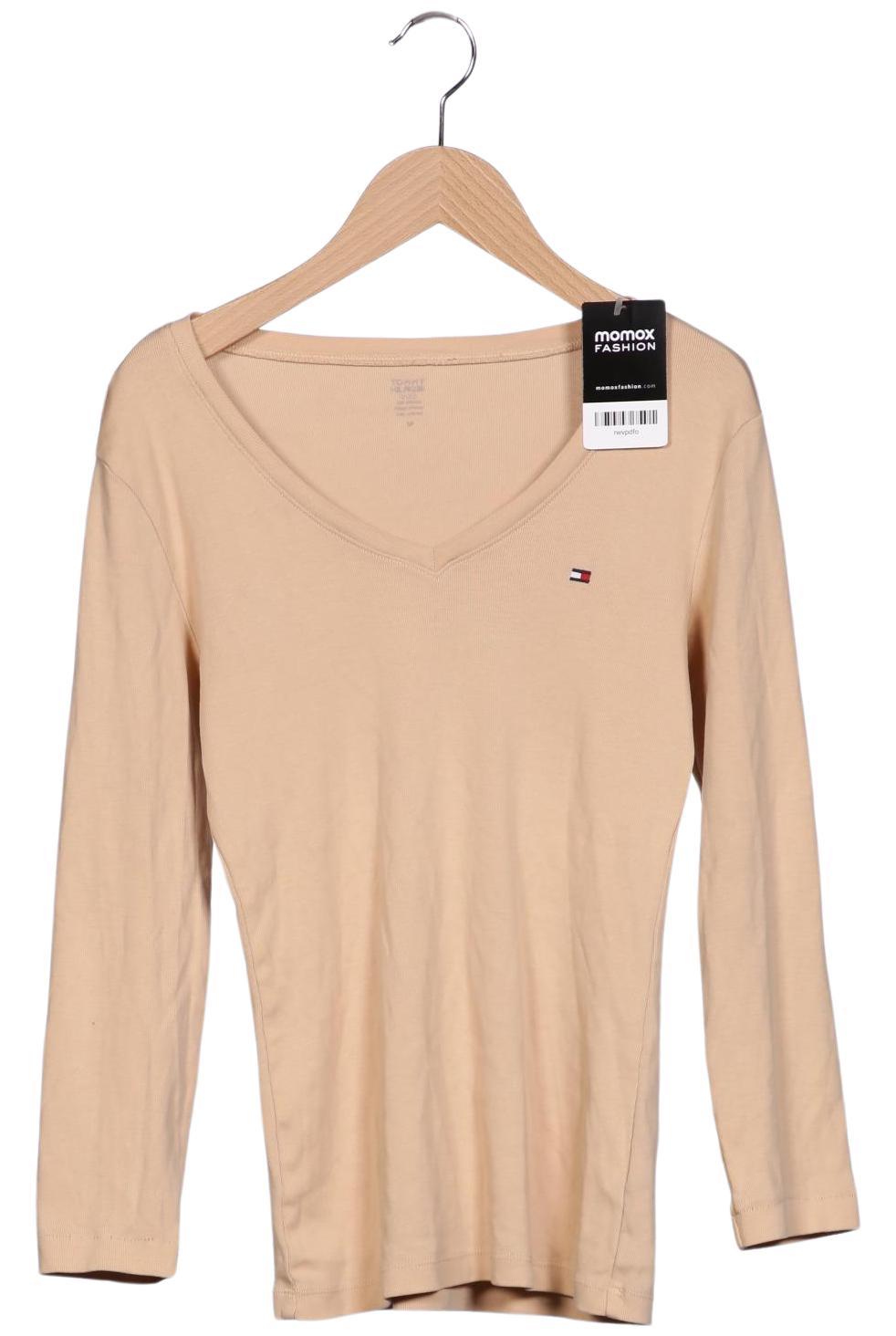 

Tommy Hilfiger Damen Langarmshirt, beige, Gr. 34