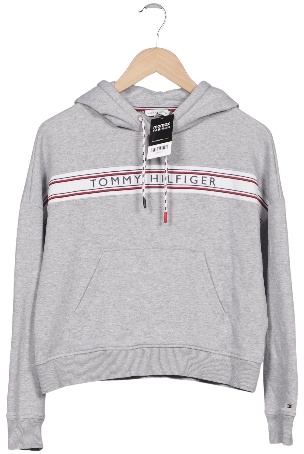 

Tommy Hilfiger Damen Kapuzenpullover, grau, Gr. 36