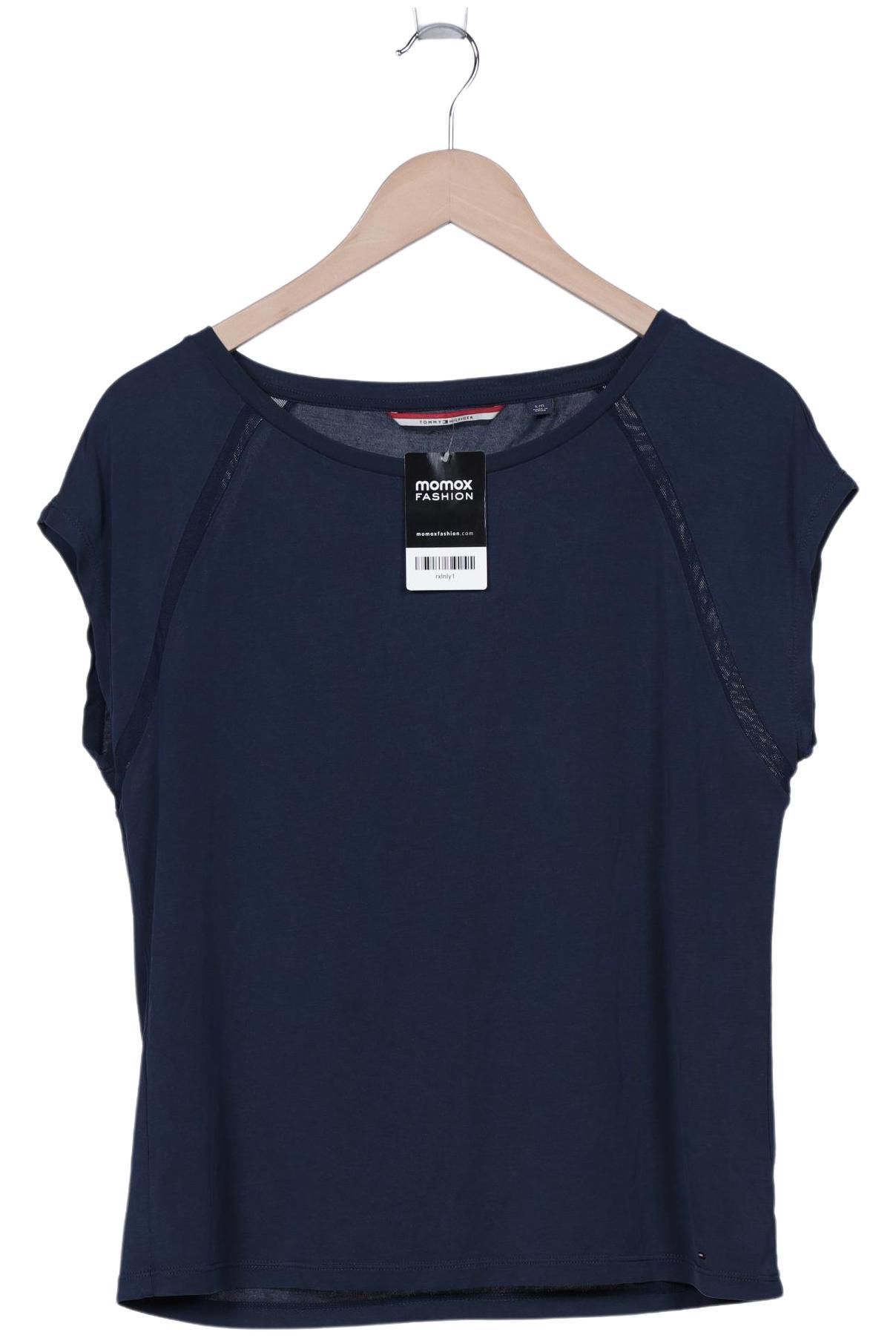 

Tommy Hilfiger Damen T-Shirt, marineblau, Gr. 42