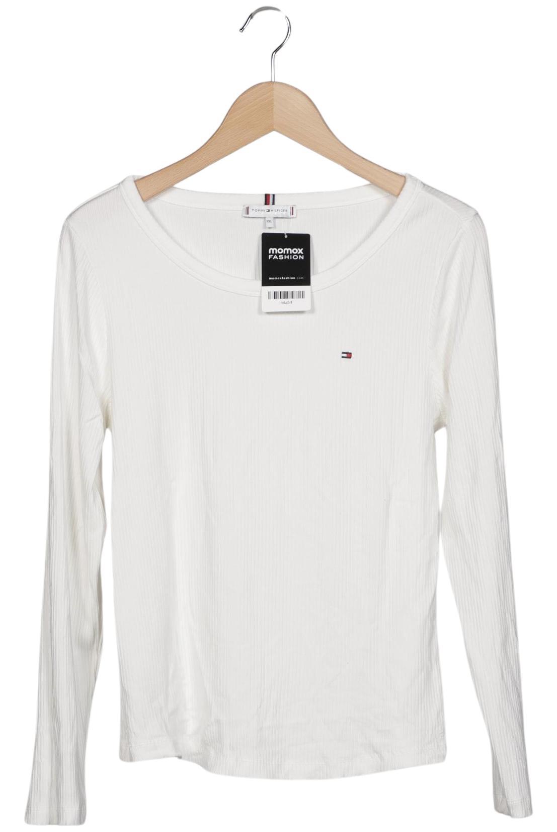 

Tommy Hilfiger Damen Langarmshirt, weiß, Gr. 46