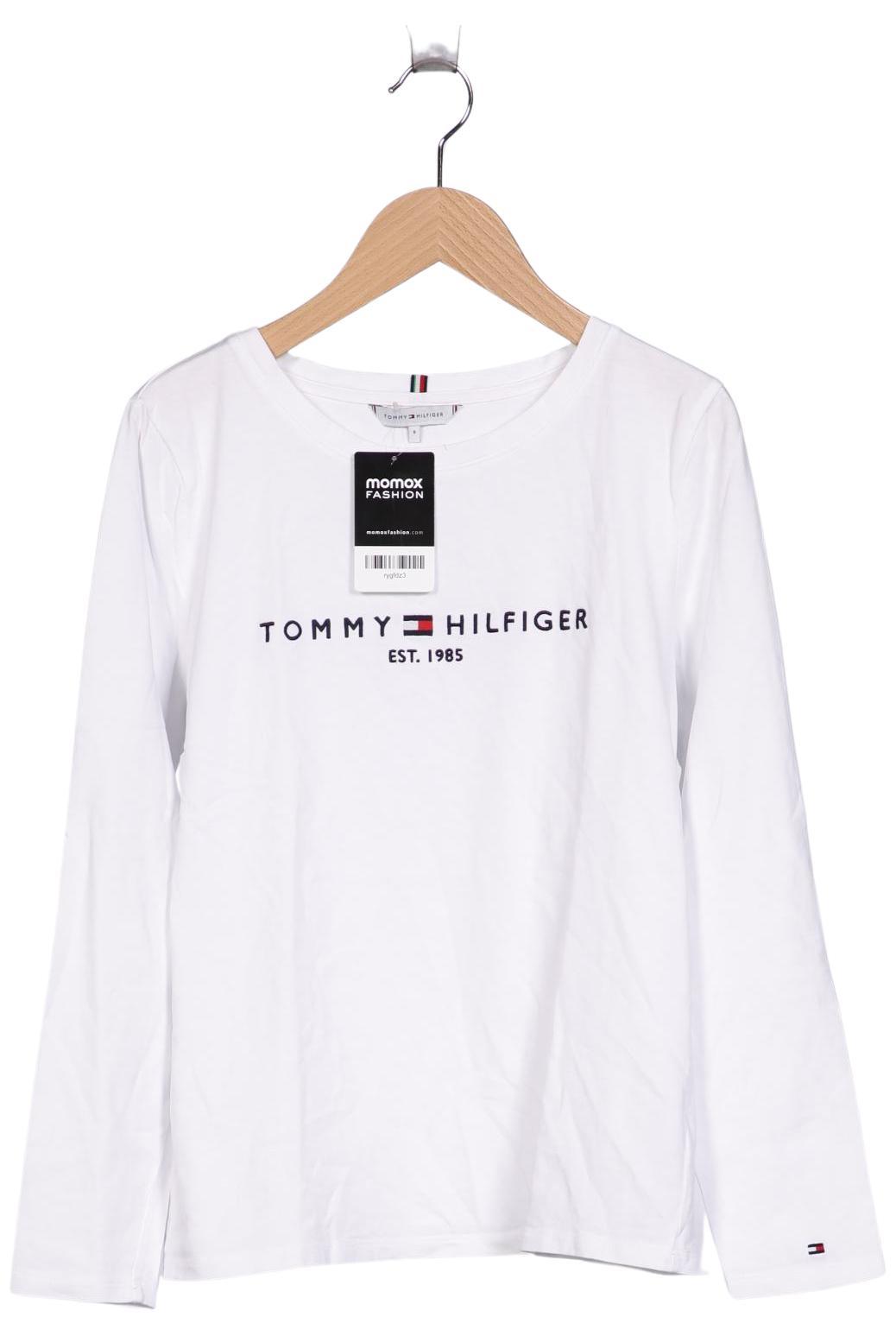 

Tommy Hilfiger Damen Langarmshirt, weiß, Gr. 36
