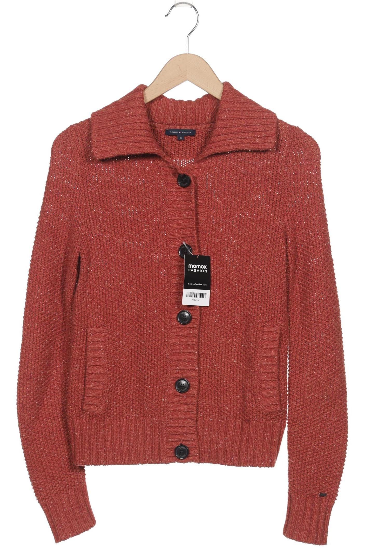 

Tommy Hilfiger Damen Strickjacke, rot, Gr. 34