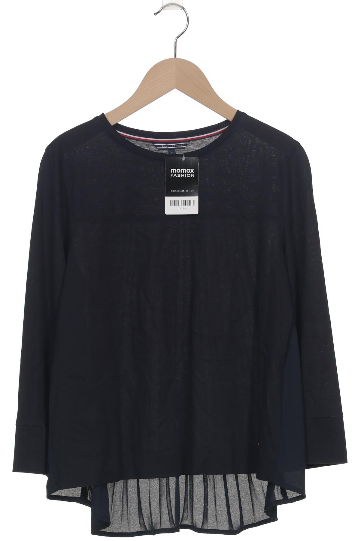 

Tommy Hilfiger Damen Langarmshirt, marineblau, Gr. 36