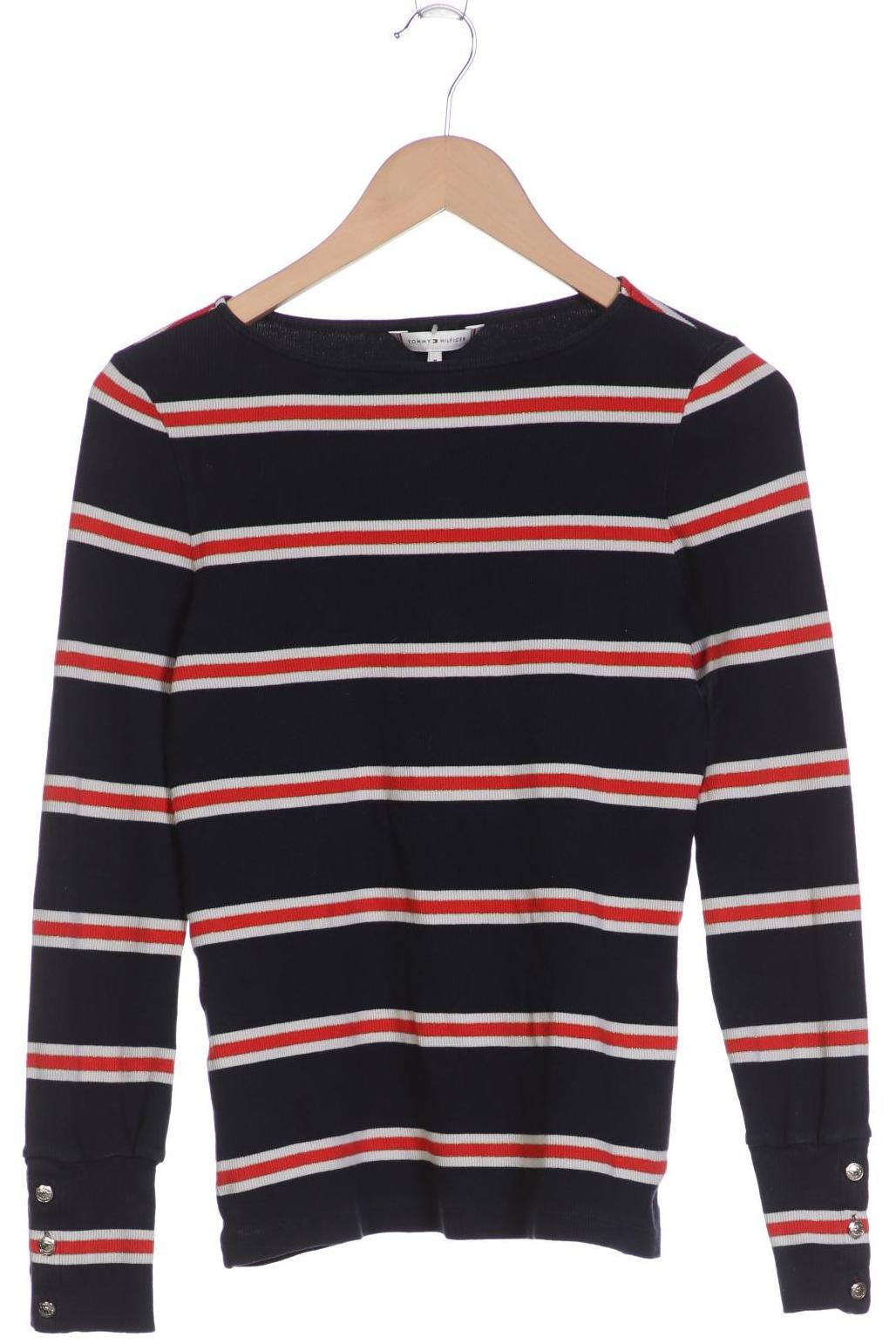 

Tommy Hilfiger Damen Langarmshirt, marineblau, Gr. 38