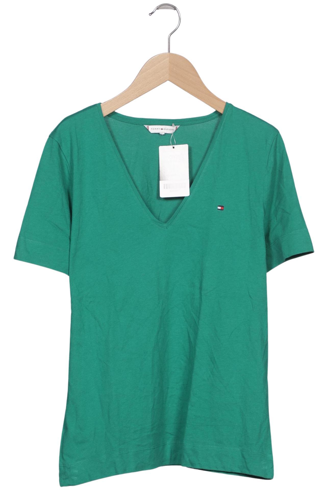 

Tommy Hilfiger Damen T-Shirt, grün, Gr. 38