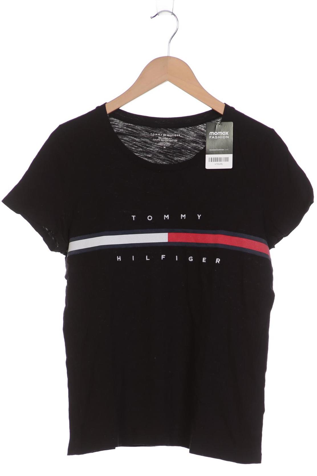

Tommy Hilfiger Damen T-Shirt, schwarz, Gr. 38