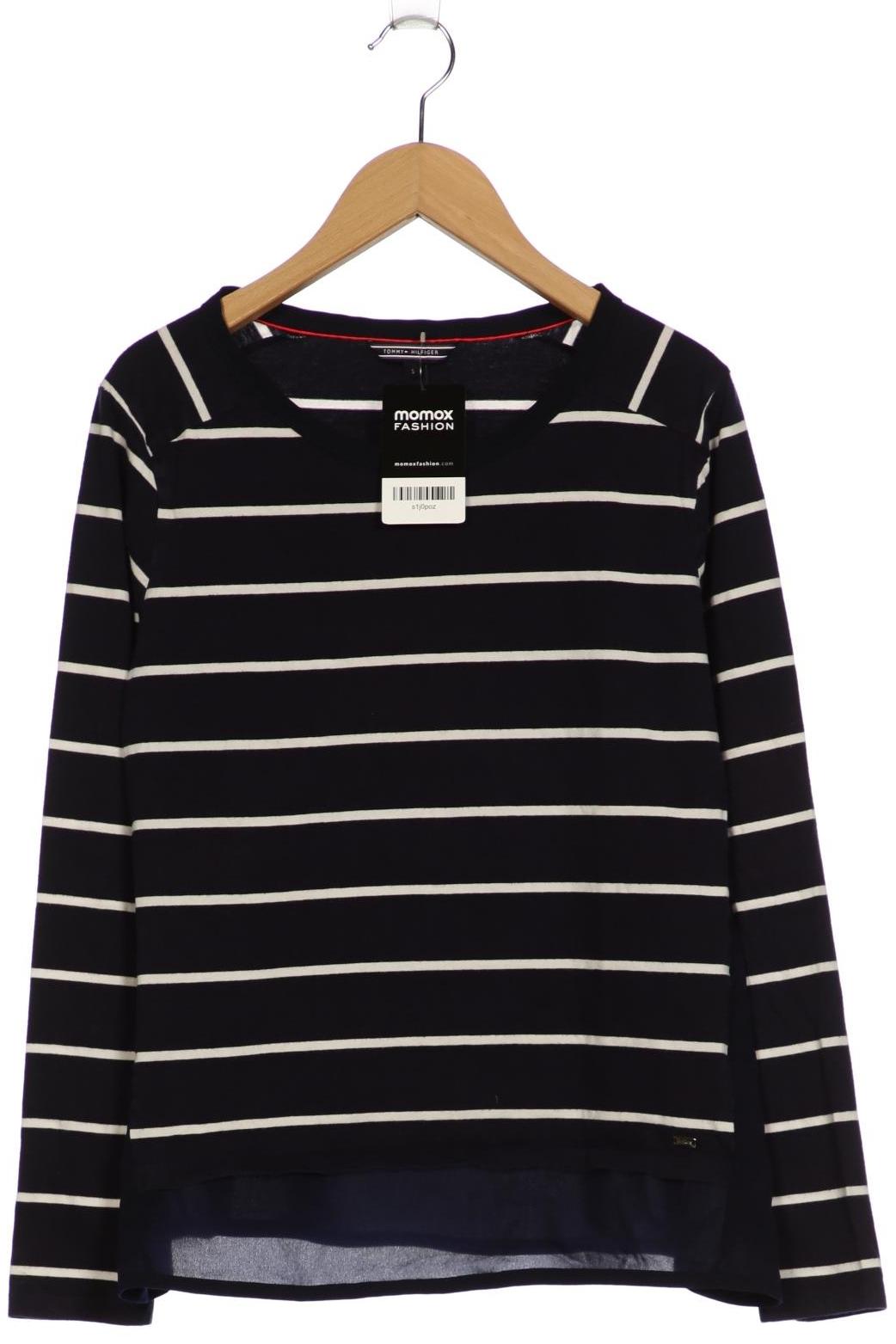 

Tommy Hilfiger Damen Langarmshirt, marineblau, Gr. 36