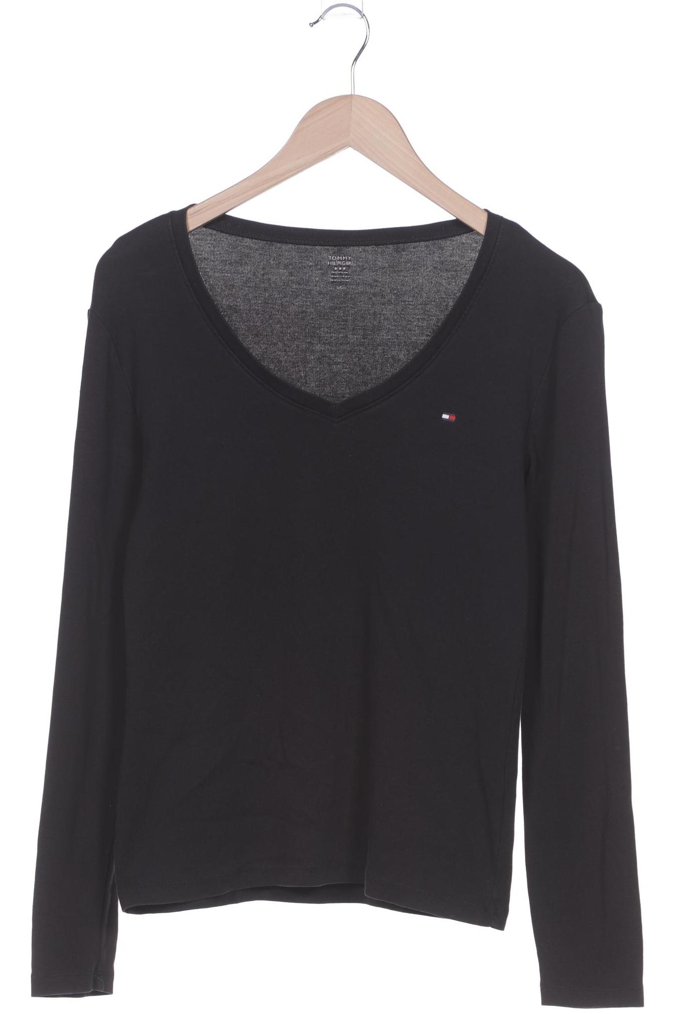 

Tommy Hilfiger Damen Langarmshirt, schwarz, Gr. 42