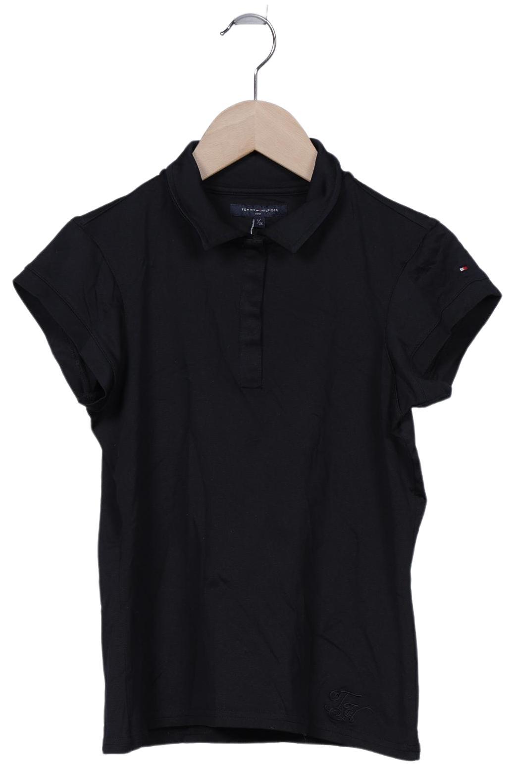 

Tommy Hilfiger Damen Poloshirt, schwarz, Gr. 36