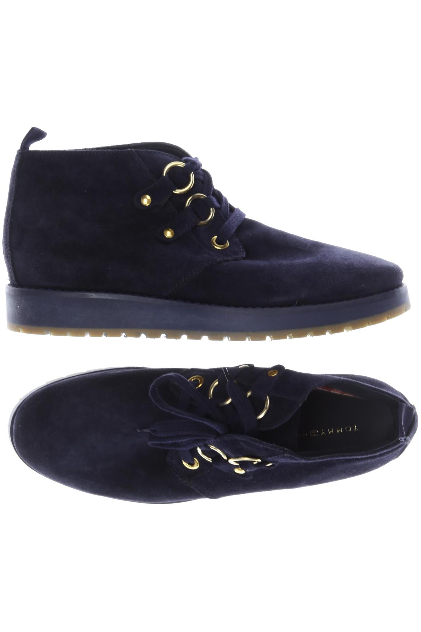 

Tommy Hilfiger Damen Stiefelette, marineblau, Gr. 37