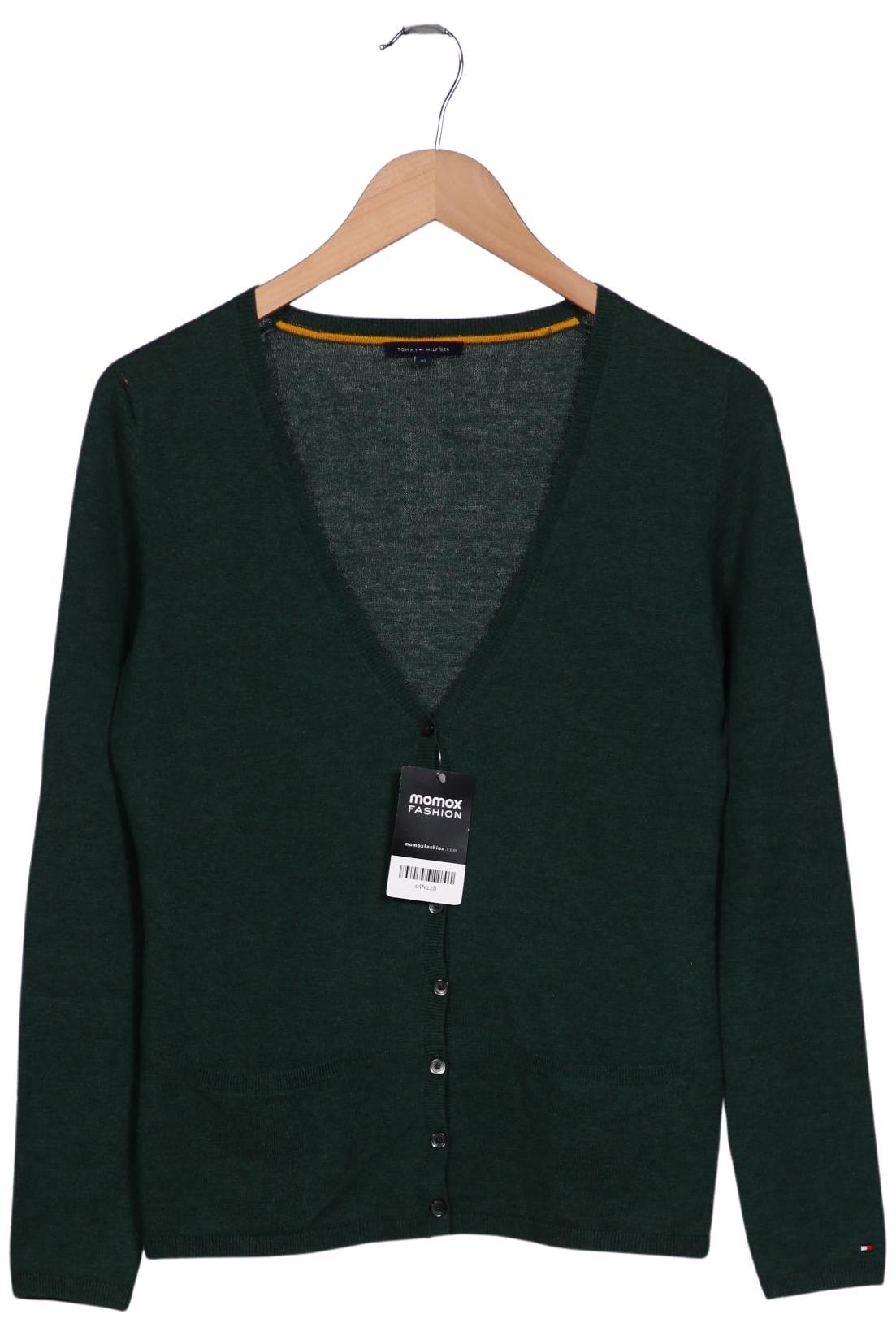 

Tommy Hilfiger Damen Strickjacke, grün, Gr. 34