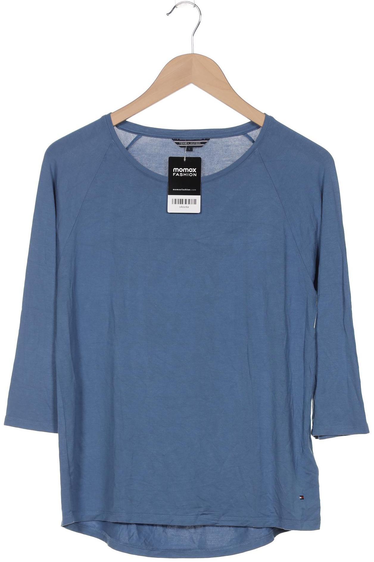 

Tommy Hilfiger Damen Langarmshirt, blau, Gr. 36