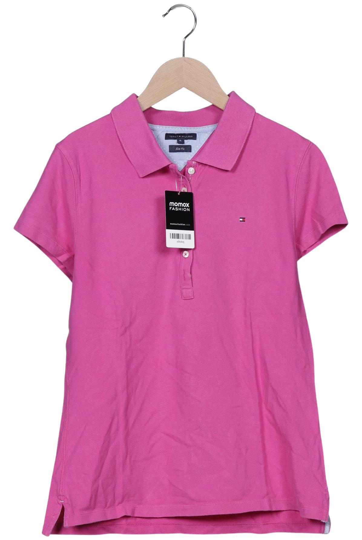 

Tommy Hilfiger Damen Poloshirt, pink, Gr. 44