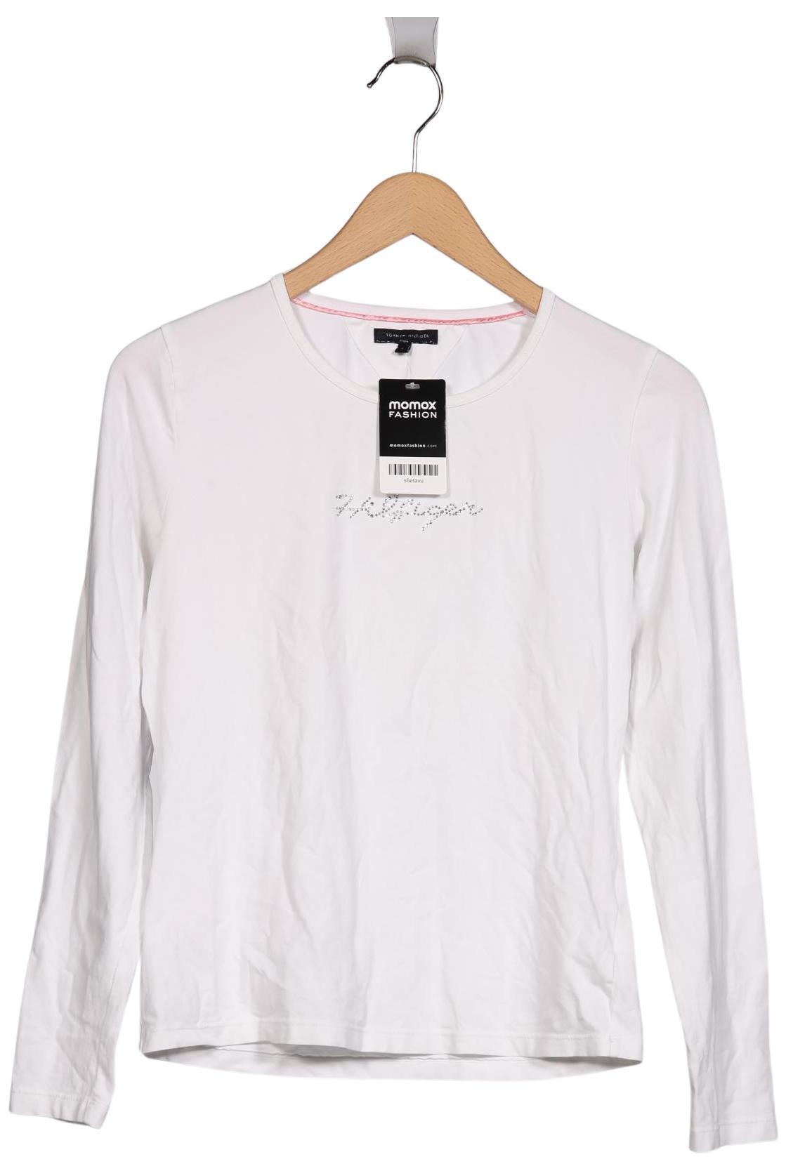 

Tommy Hilfiger Damen Langarmshirt, weiß, Gr. 42