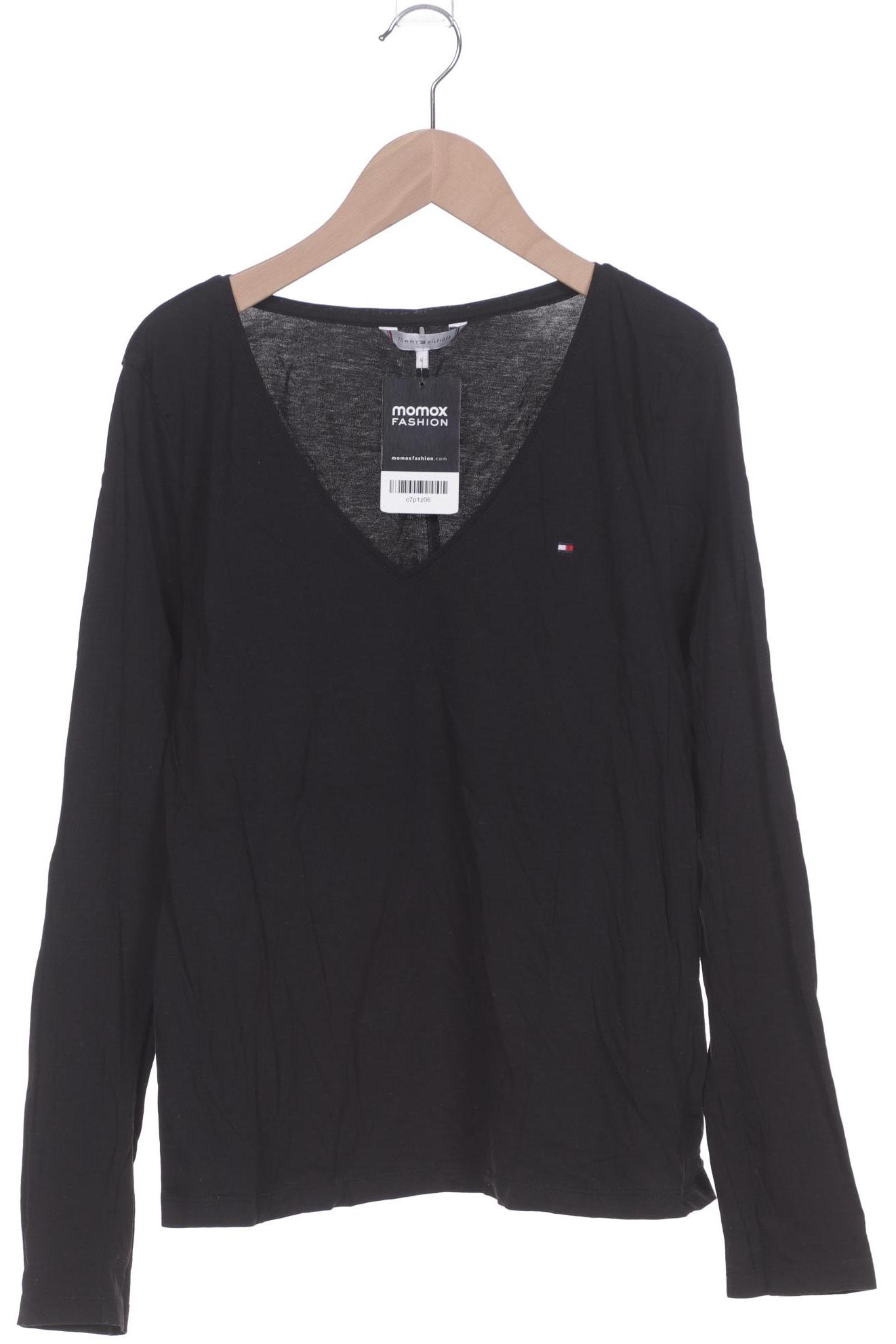 

Tommy Hilfiger Damen Langarmshirt, schwarz, Gr. 42