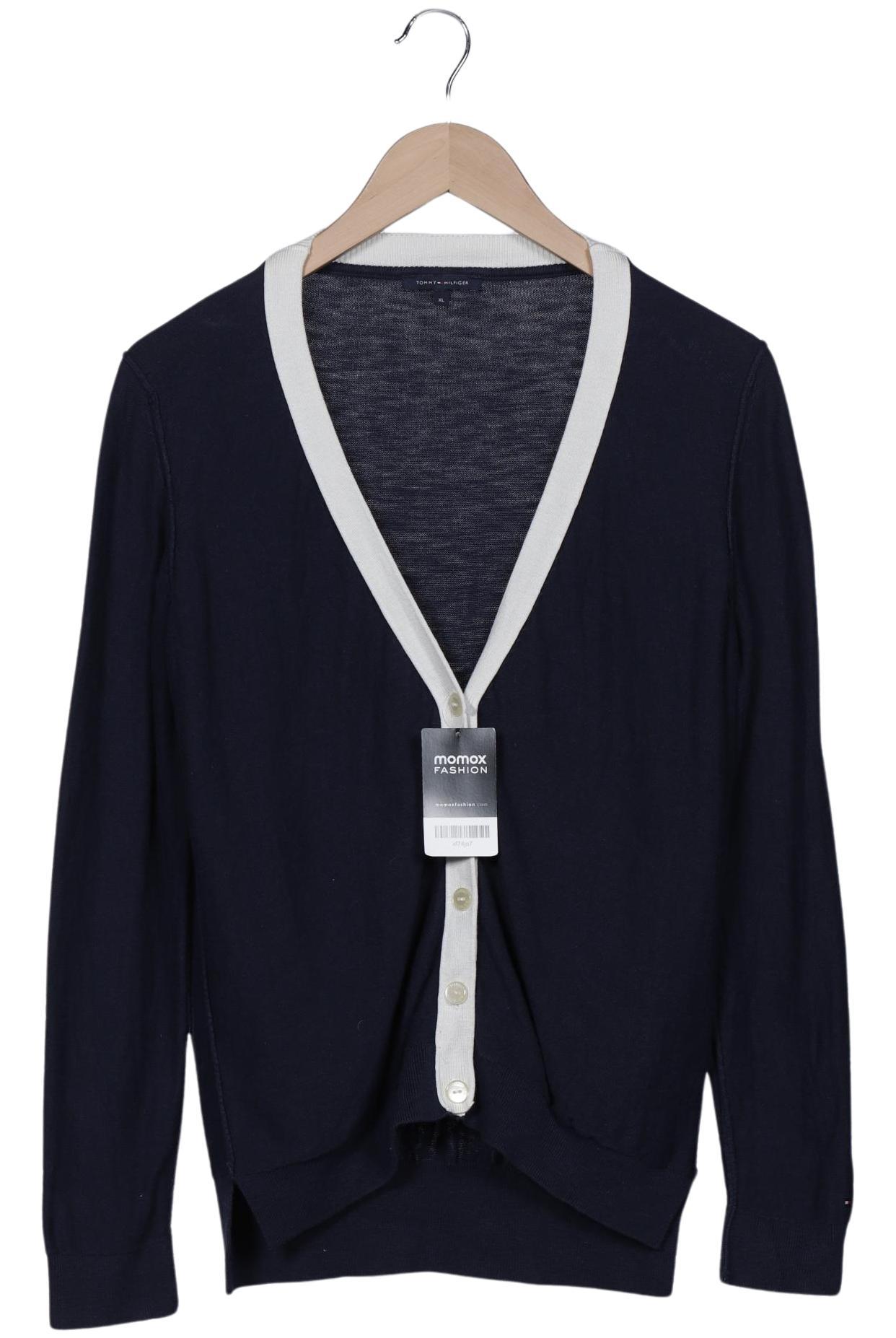 

Tommy Hilfiger Damen Strickjacke, marineblau, Gr. 44