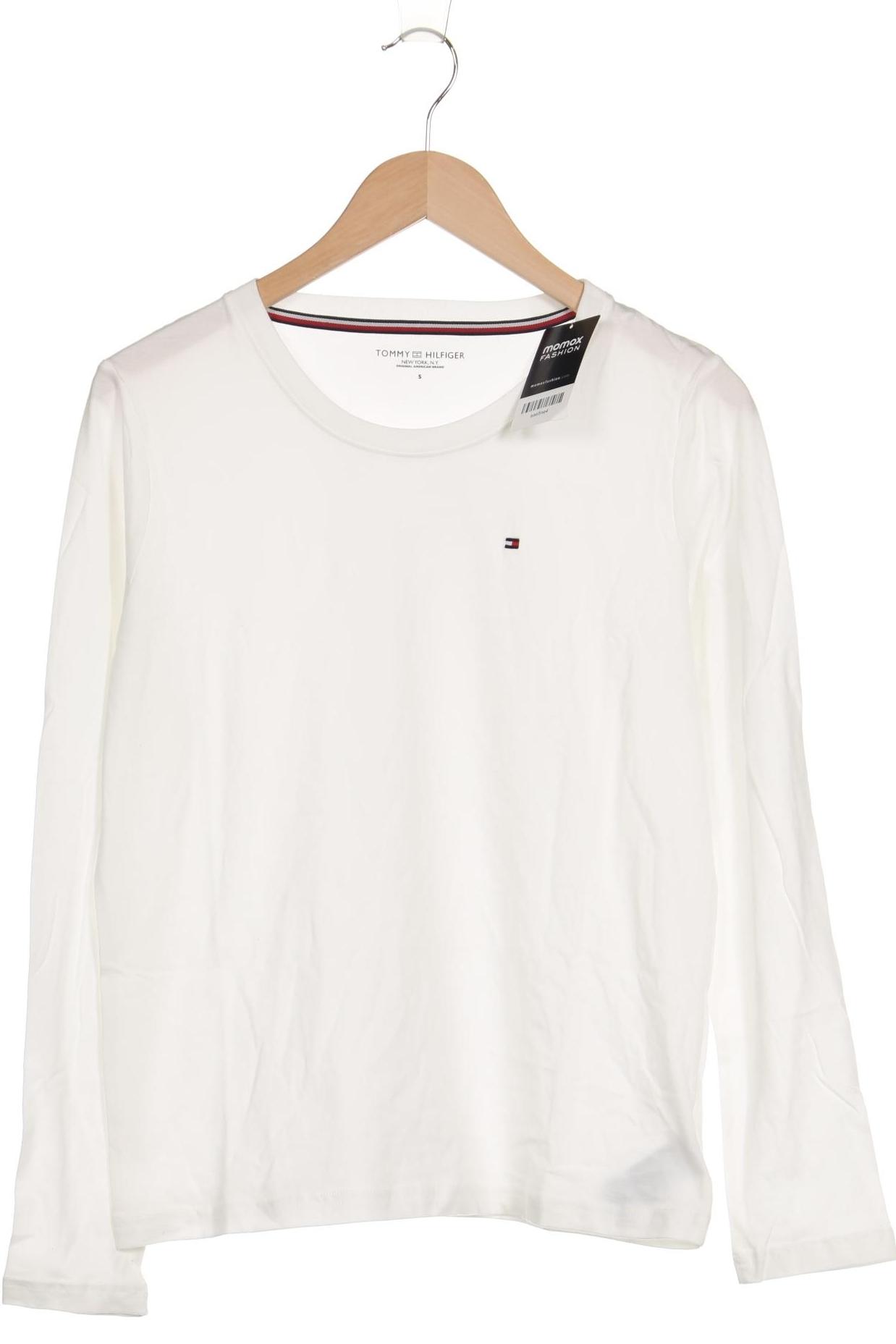 

Tommy Hilfiger Damen Langarmshirt, weiß, Gr. 36