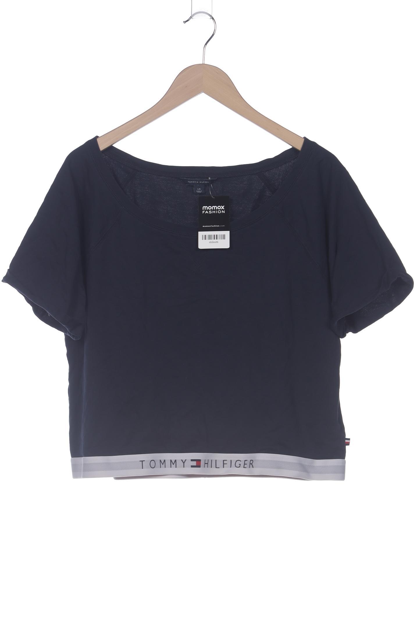 

Tommy Hilfiger Damen T-Shirt, marineblau, Gr. 42