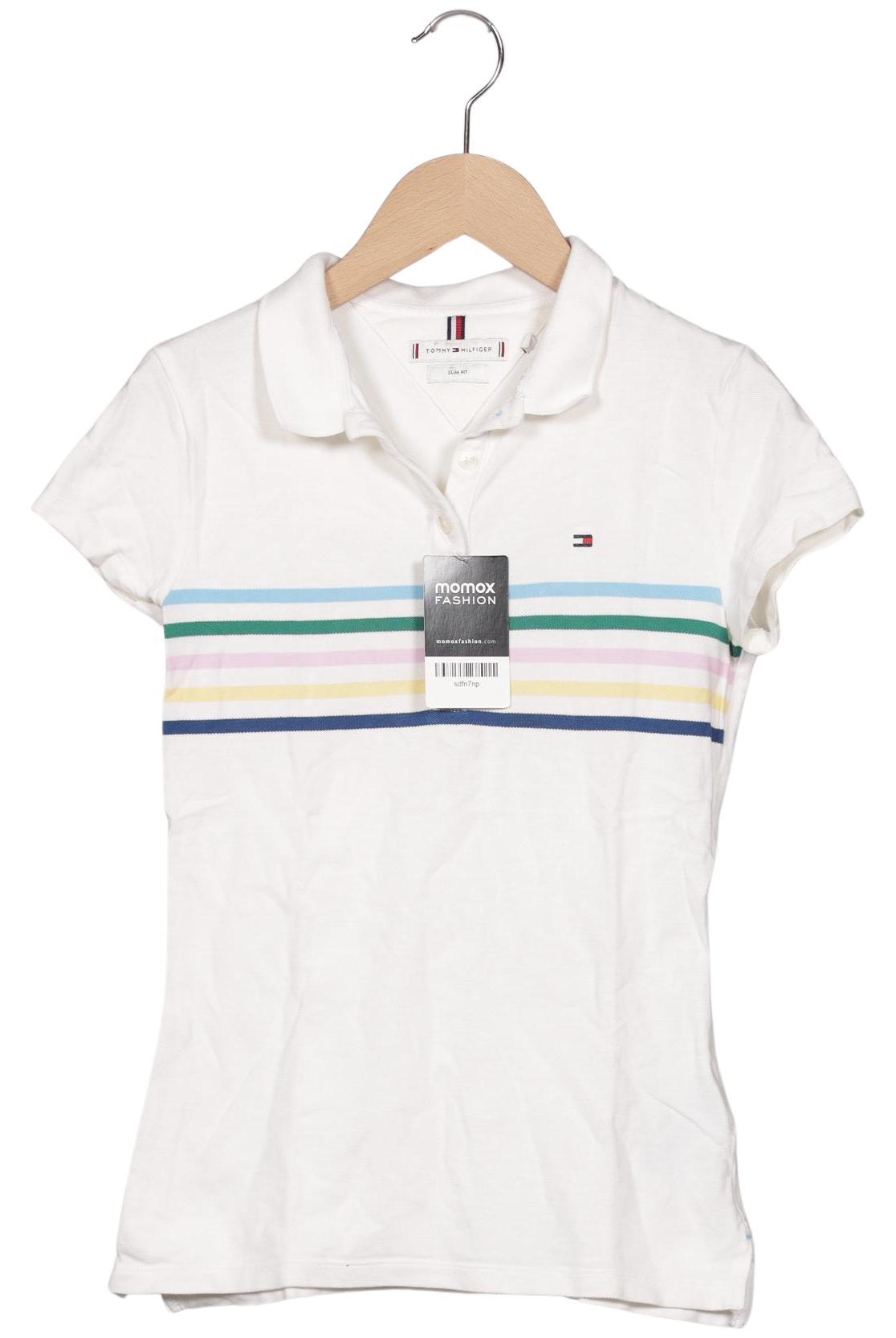 

Tommy Hilfiger Damen Poloshirt, weiß, Gr. 34