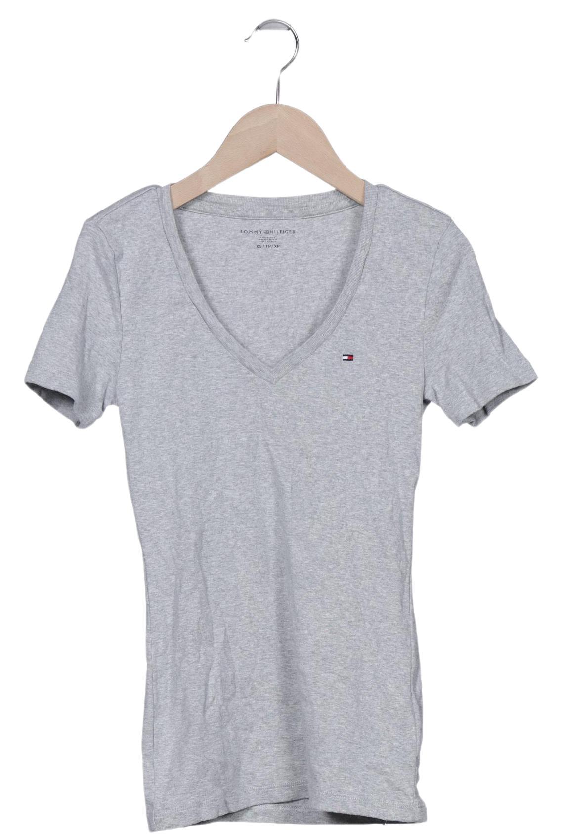 

Tommy Hilfiger Damen T-Shirt, grau, Gr. 34