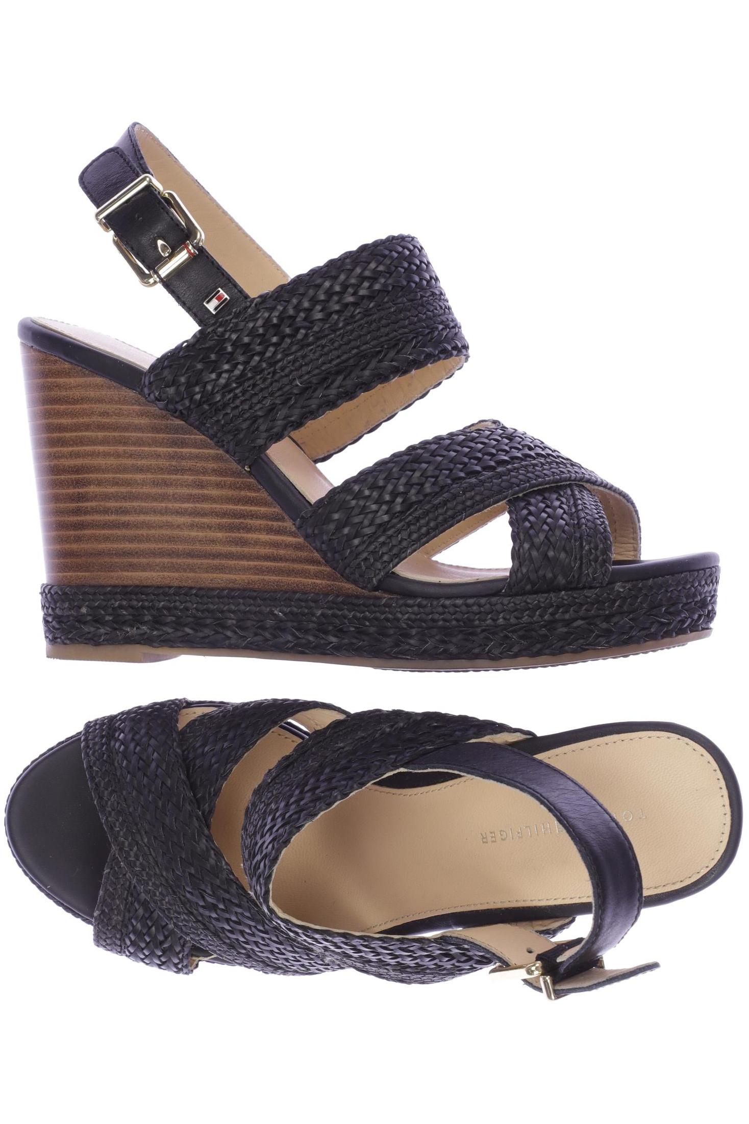 

Tommy Hilfiger Damen Sandale, schwarz, Gr. 39