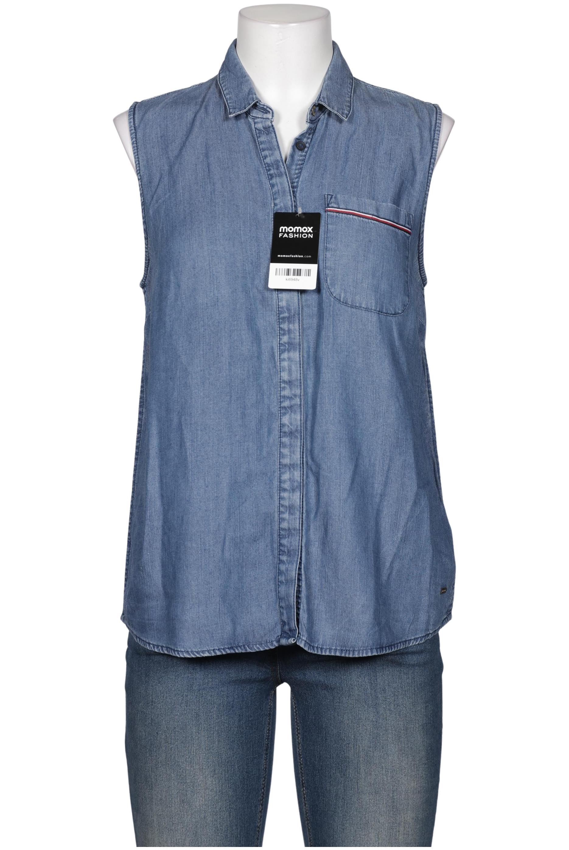

Tommy Hilfiger Damen Bluse, blau, Gr. 8