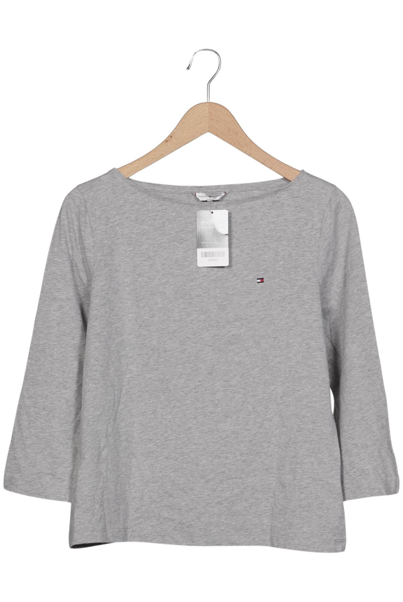 

Tommy Hilfiger Damen Langarmshirt, grau, Gr. 42