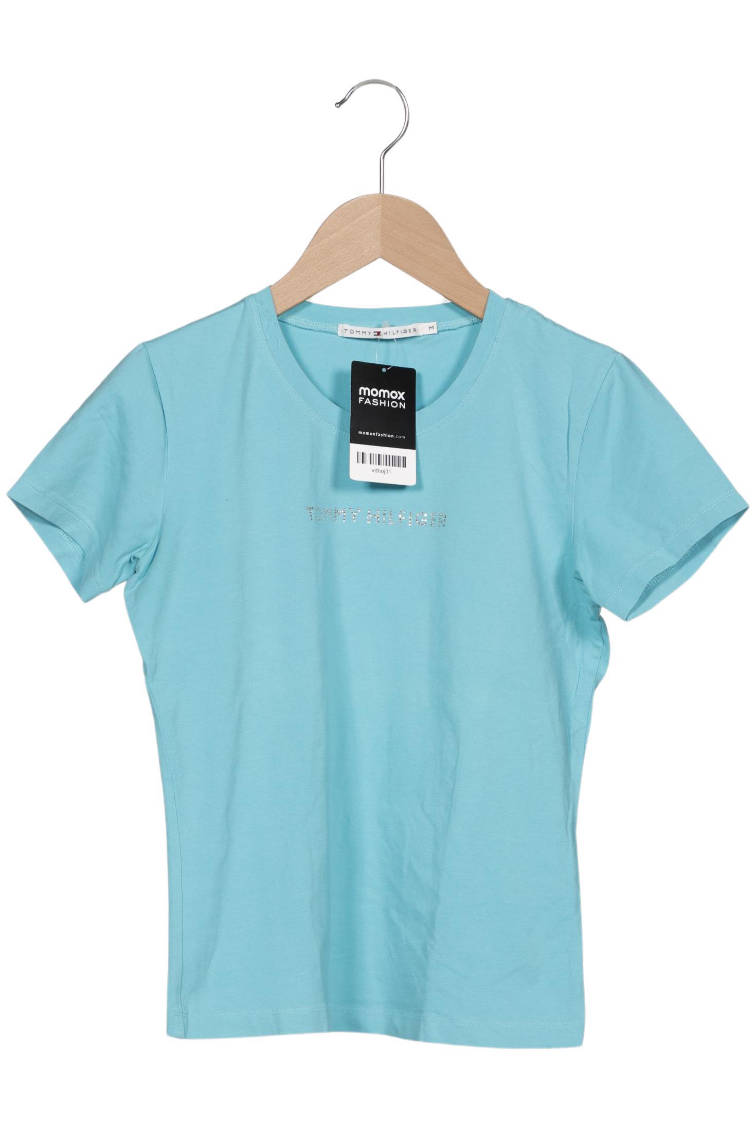 

Tommy Hilfiger Damen T-Shirt, blau, Gr. 38