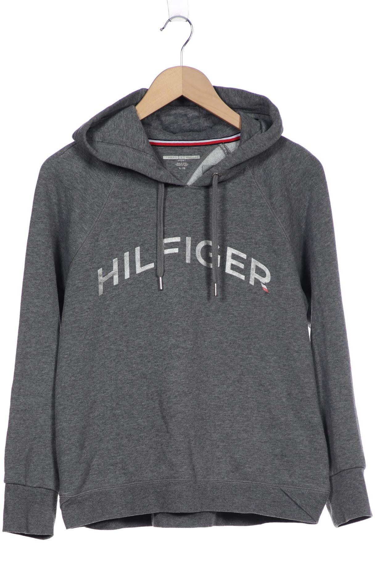 

Tommy Hilfiger Damen Kapuzenpullover, grau, Gr. 42