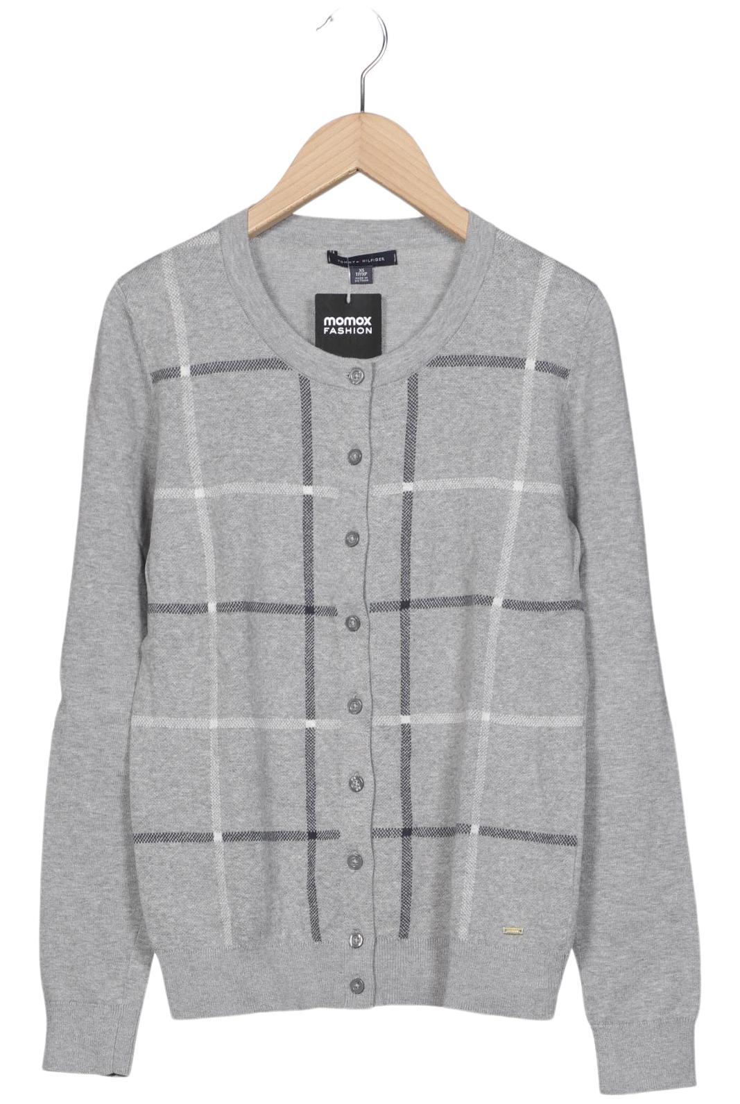 

Tommy Hilfiger Damen Strickjacke, grau, Gr. 34