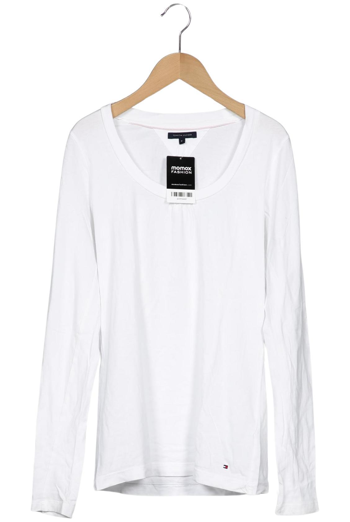 

Tommy Hilfiger Damen Langarmshirt, weiß, Gr. 38