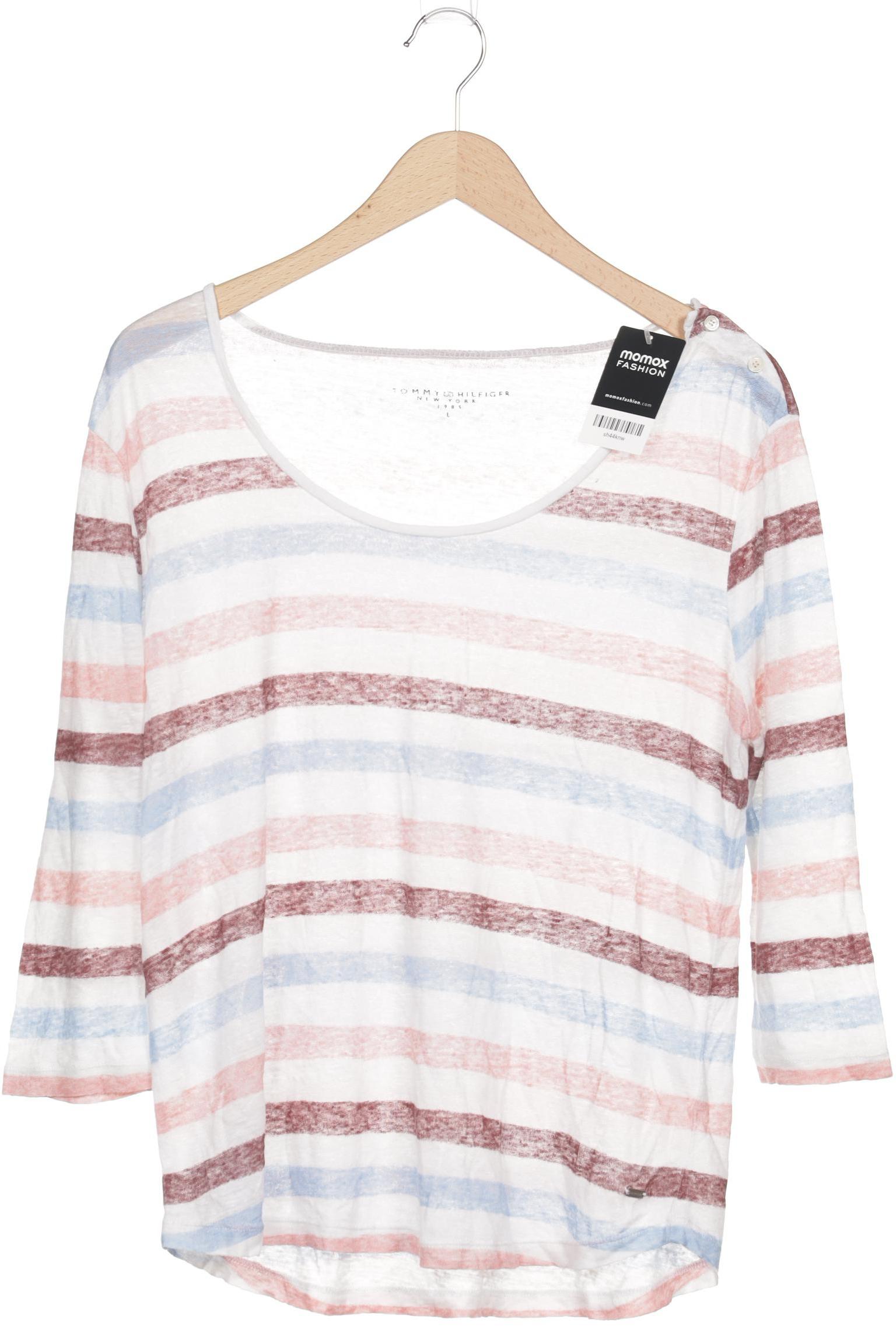 

Tommy Hilfiger Damen Langarmshirt, weiß, Gr. 42