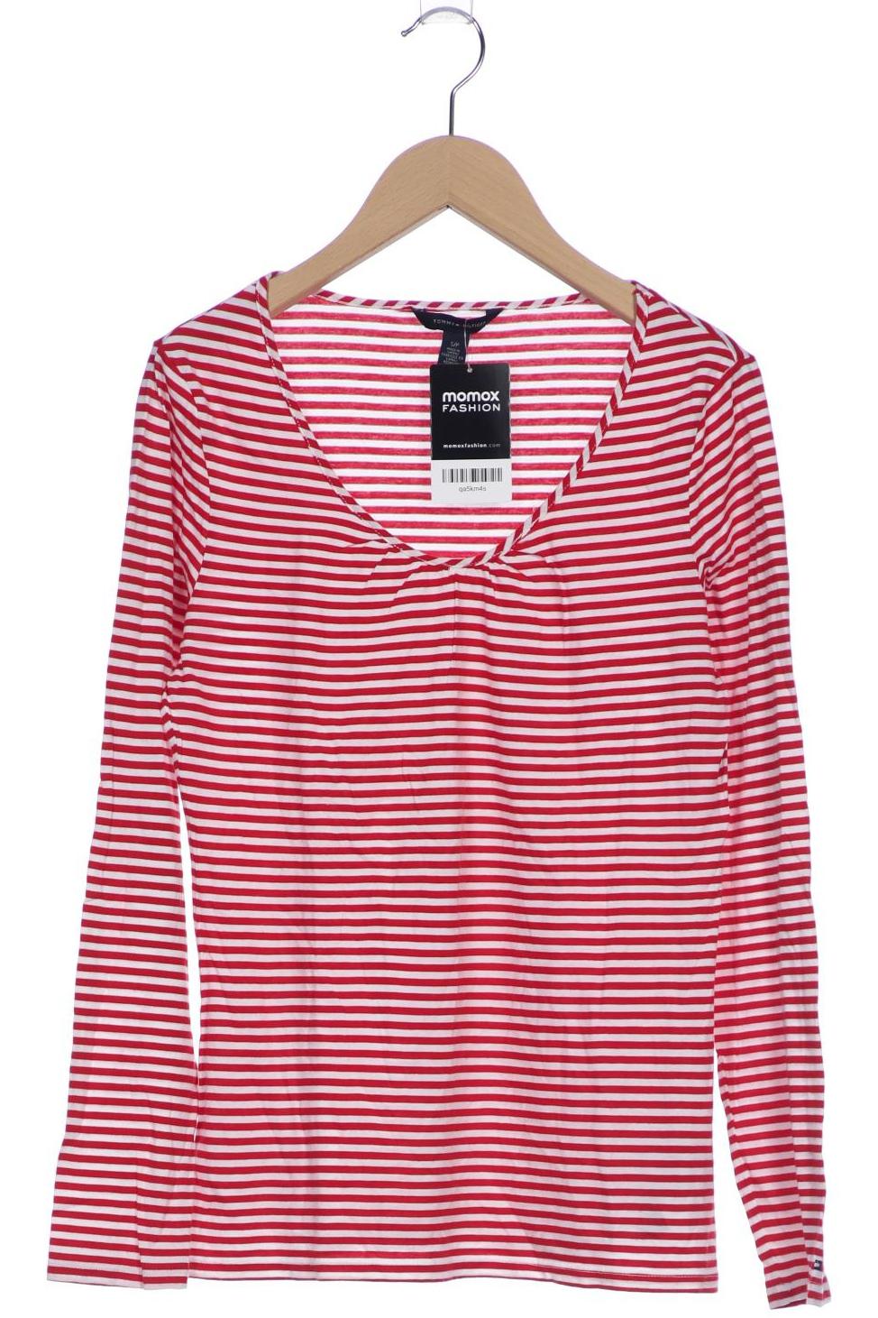 

Tommy Hilfiger Damen Langarmshirt, rot, Gr. 36
