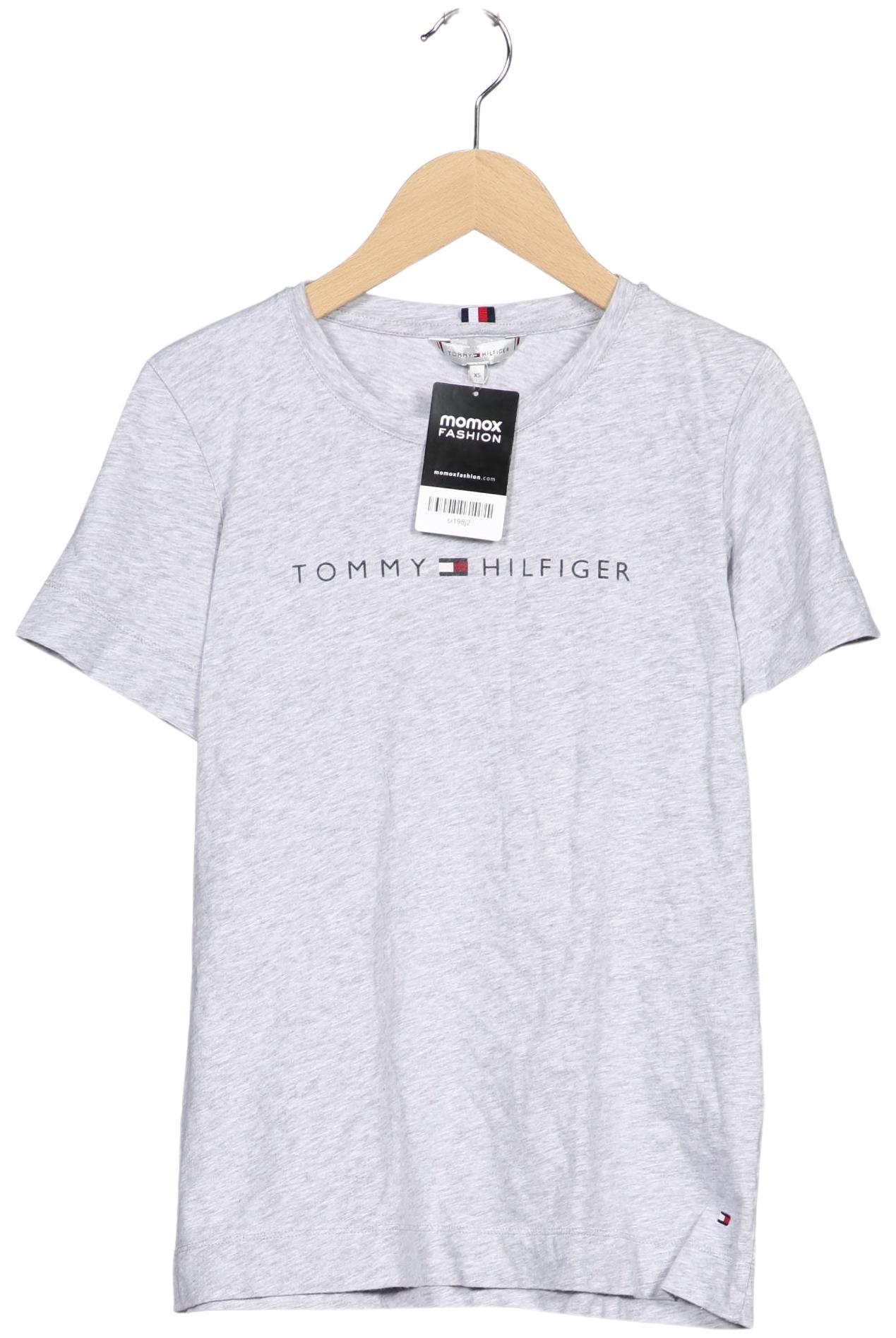 

Tommy Hilfiger Damen T-Shirt, grau, Gr. 34