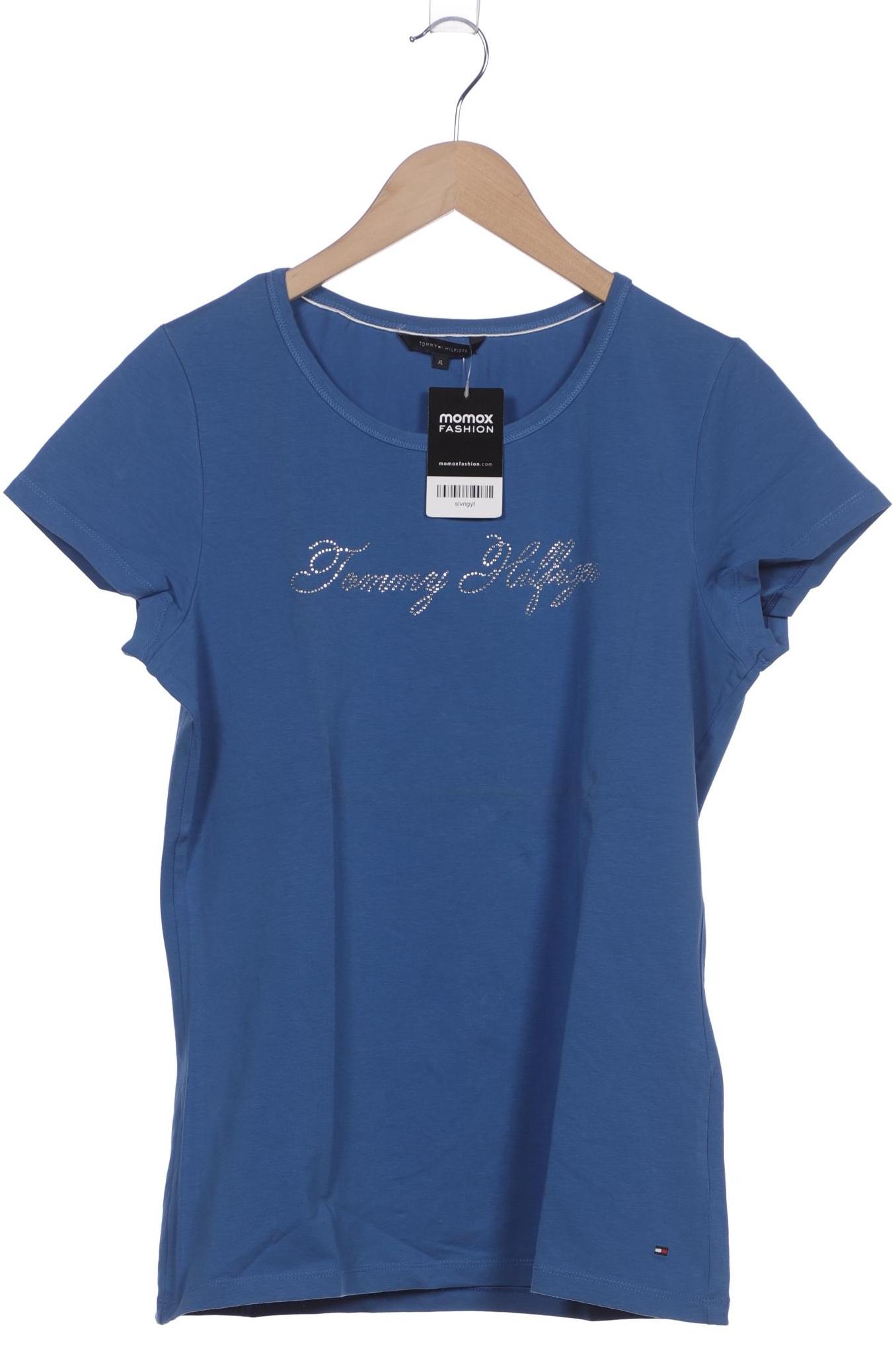 

Tommy Hilfiger Damen T-Shirt, blau, Gr. 44