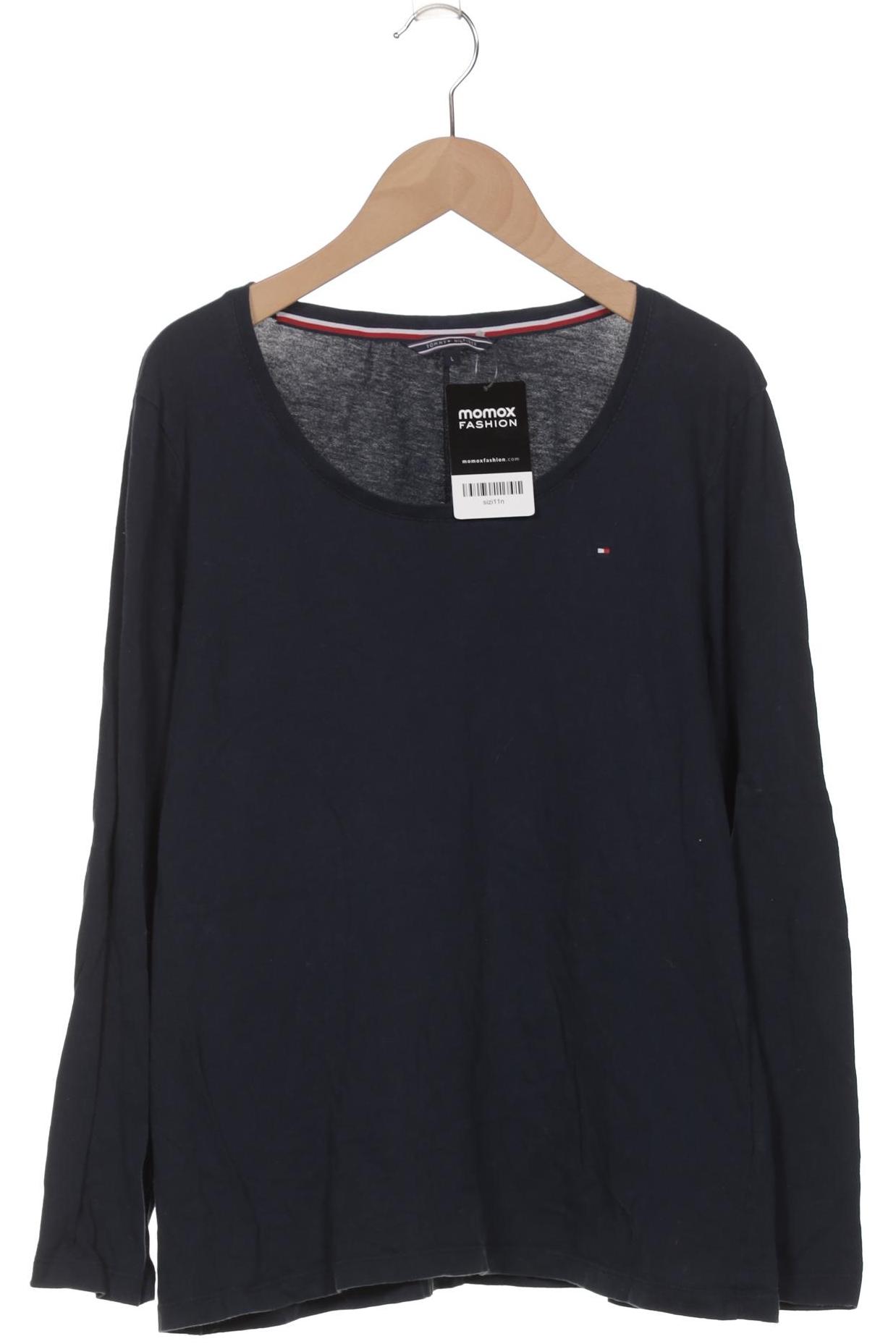 

Tommy Hilfiger Damen Langarmshirt, blau, Gr. 42